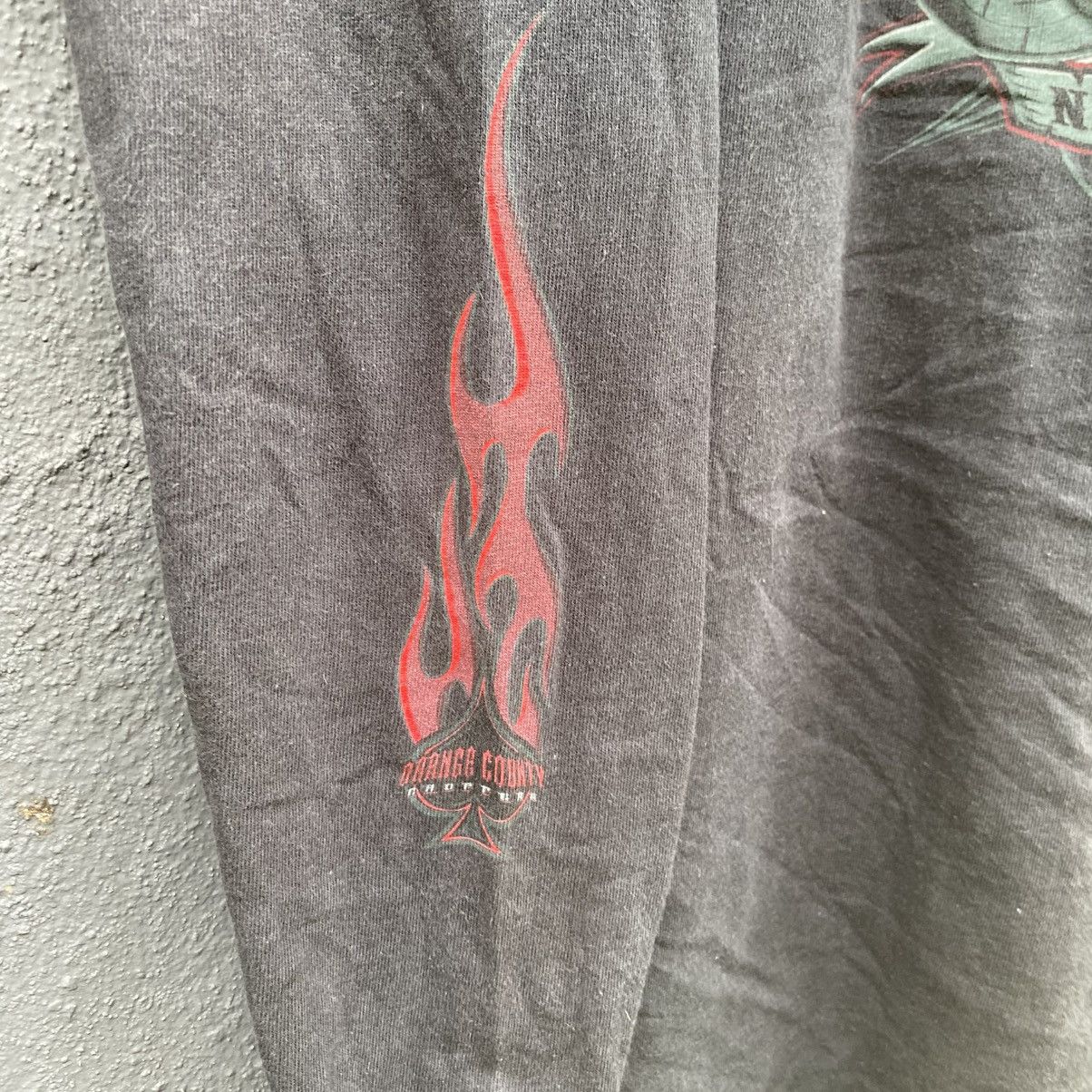 West Coast Choppers Thrashed Faded Vintage Y2k Orange County Choppers L/S Tee Size US L / EU 52-54 / 3 - 3 Thumbnail