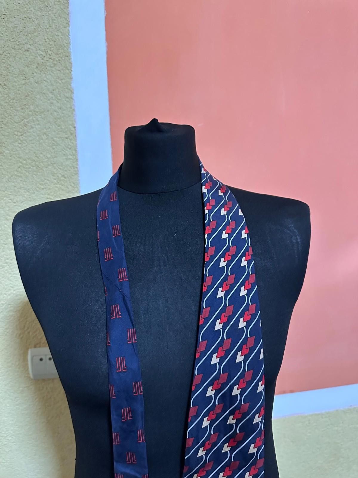 Lanvin Lanvin Paris Tie Silk Blue Size ONE SIZE - 3 Thumbnail