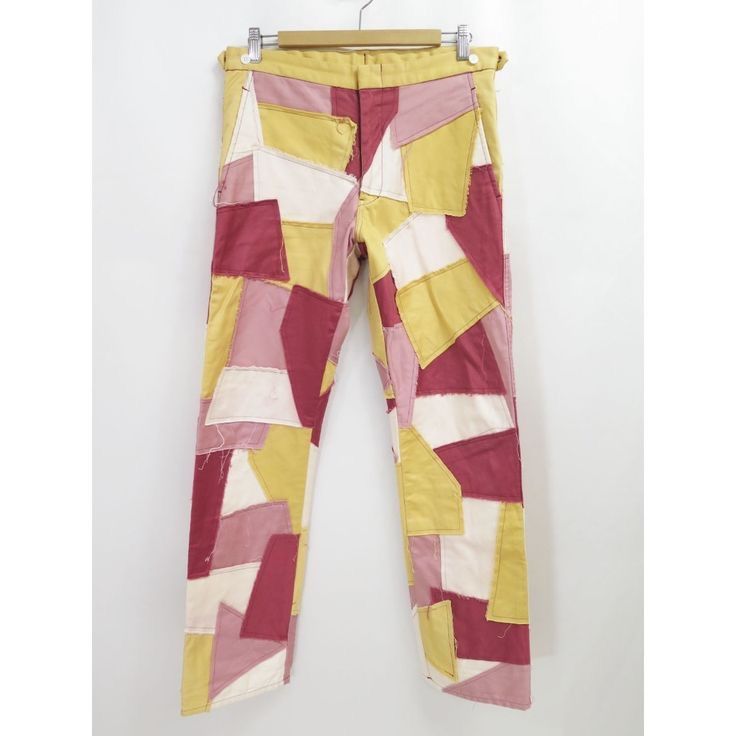 Comme des Garcons Homme Plus 00SS Patchwork Pants Size US 31 - 1 Thumbnail