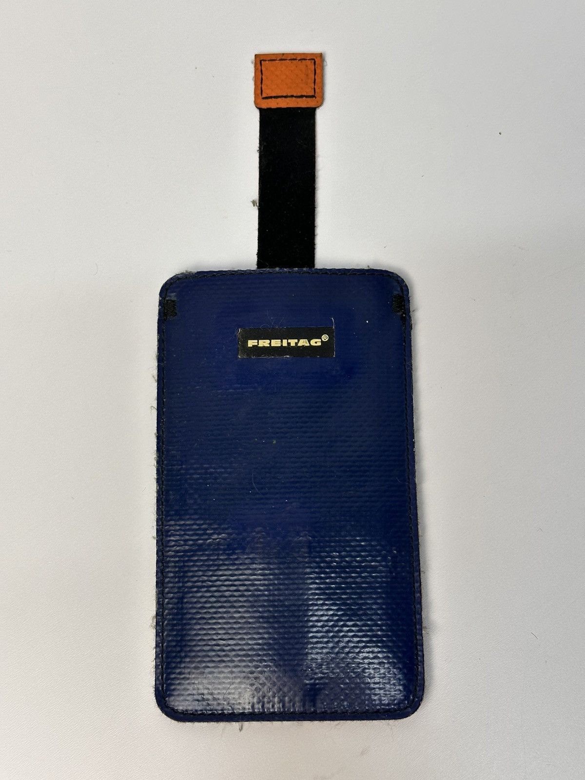 Freitag Freitag blue recycled tarp luggage tag travel accessory Size ONE SIZE - 1 Thumbnail