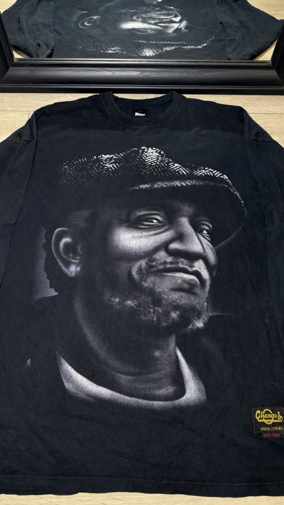 Changes Vintage / Y2K Rare Red Foxx Big Face Changes Long Sleeve Size US XXL / EU 58 / 5 - 3 Thumbnail