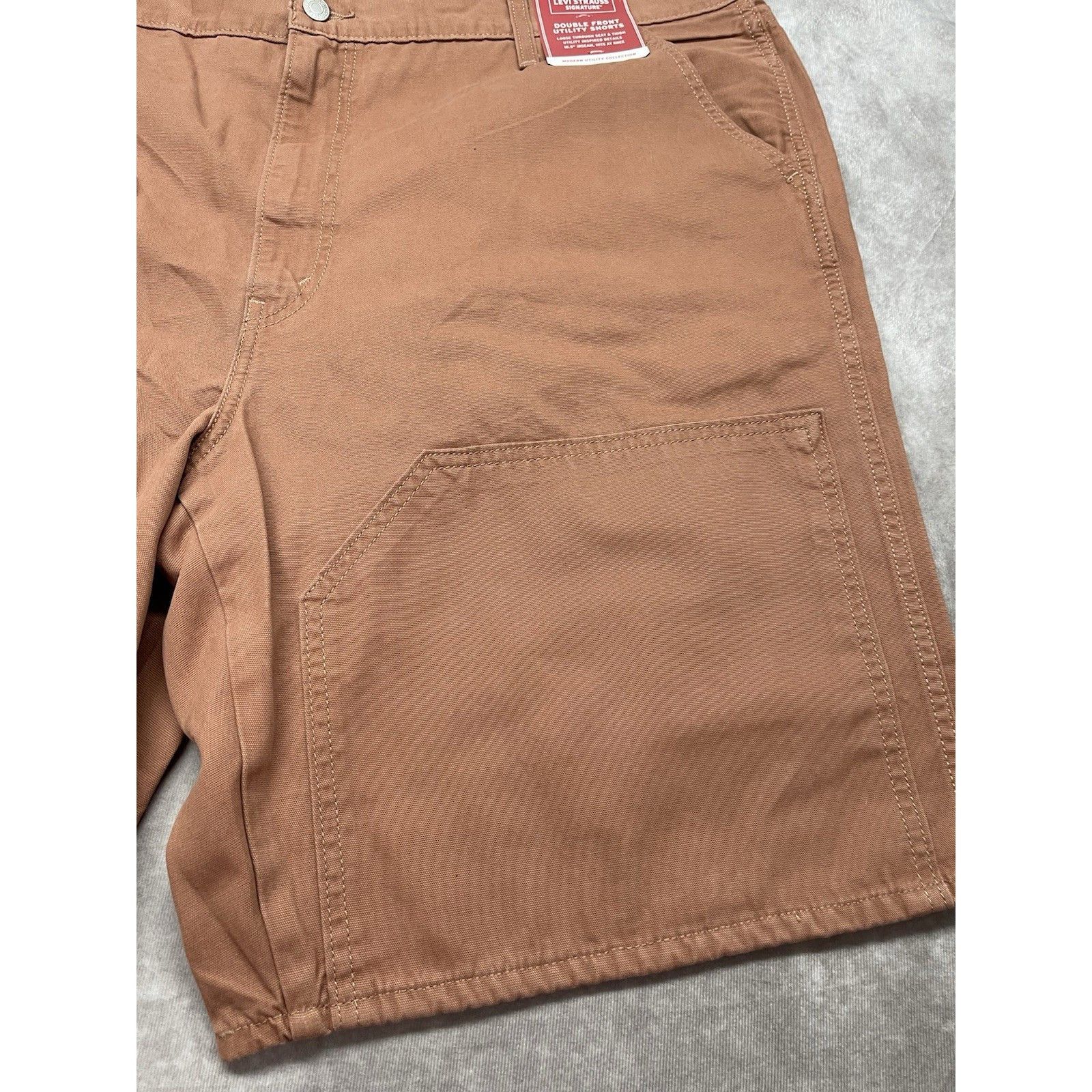 Levi's NWT Levi Strauss Signature 44 Double Knee Front Utility Shor Size US 44 / EU 60 - 4 Thumbnail