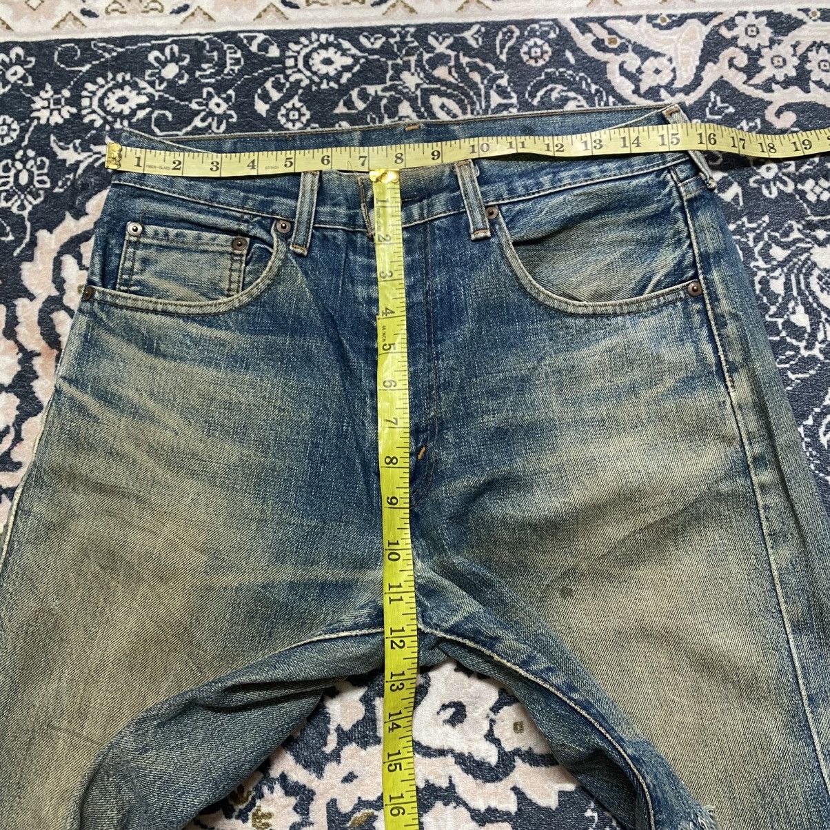 Levi's Vintage Levis 502 Thrashed Denim Selvedge Japan Size US 32 / EU 48 - 25 Thumbnail