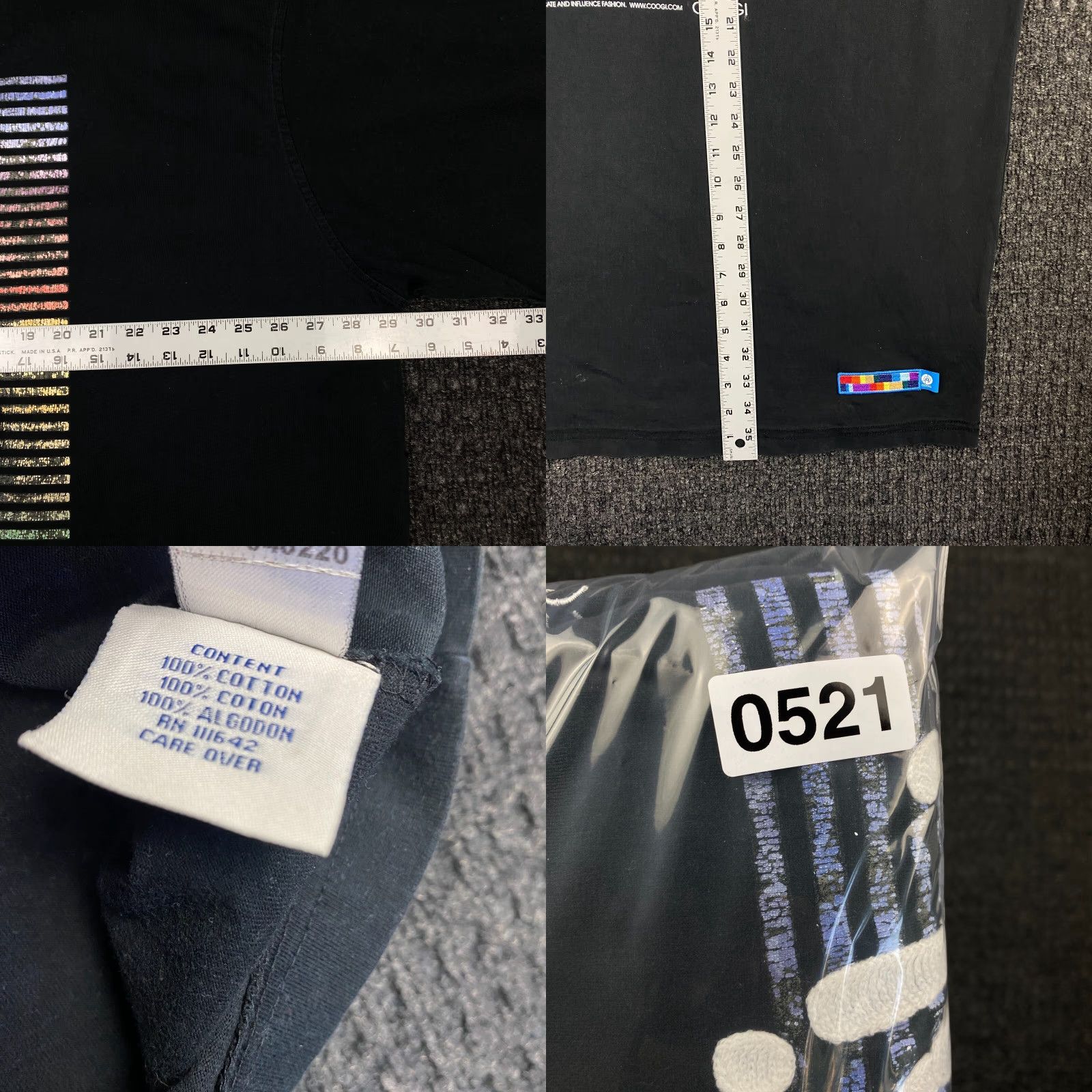 Coogi VINTAGE COOGI T SHIRT Black XXXL 3XL Streetwear 90s Y2K Embroidered Logo Mens Short Sleeve Crew Neck Size US XXL / EU 58 / 5 - 8 Thumbnail
