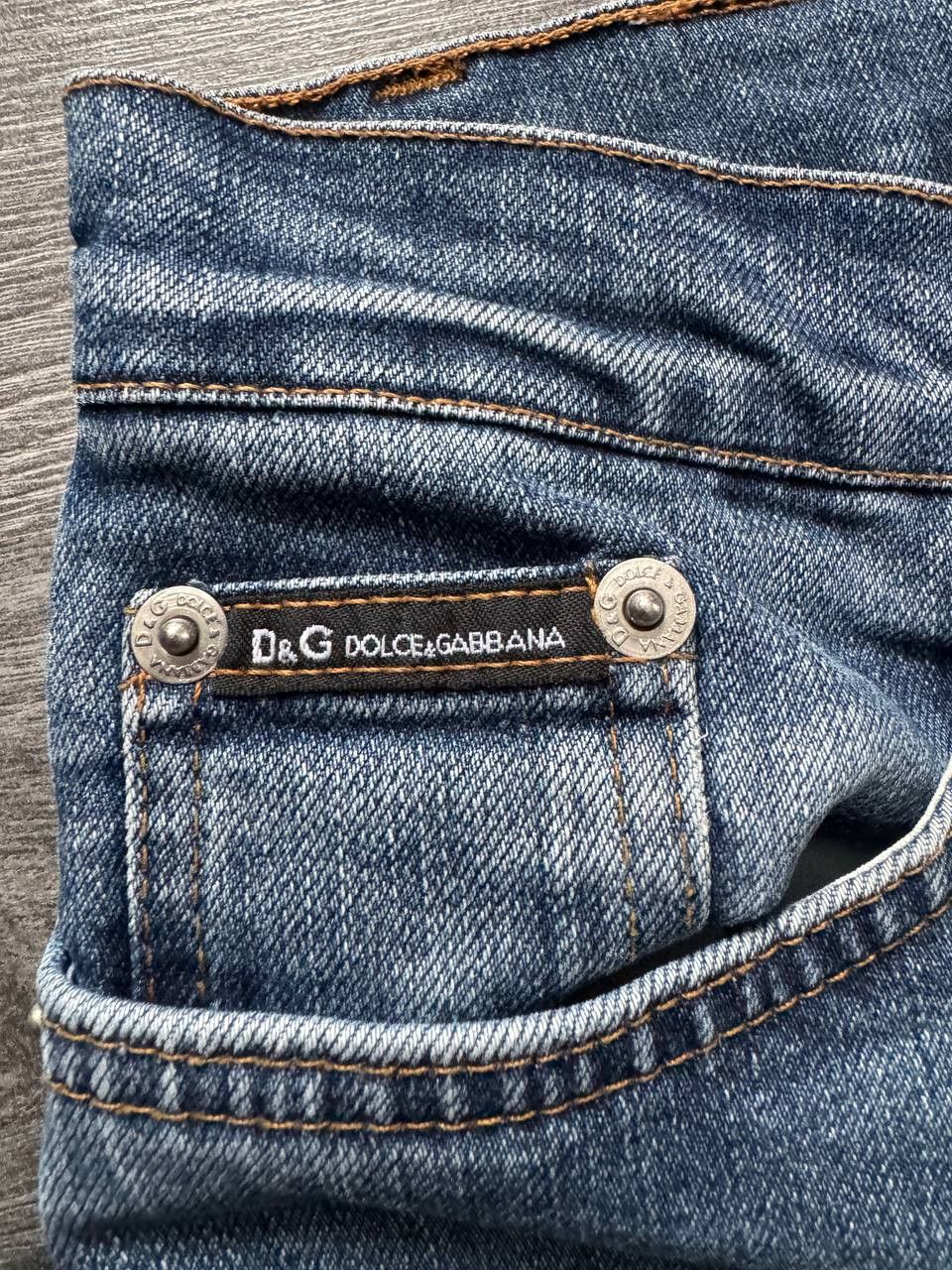 Dolce & Gabbana Vintage Dolce & Gabbana Flared Low-Rice Bootcut Jeans Y2K Size 30" / US 8 / IT 44 - 10 Thumbnail