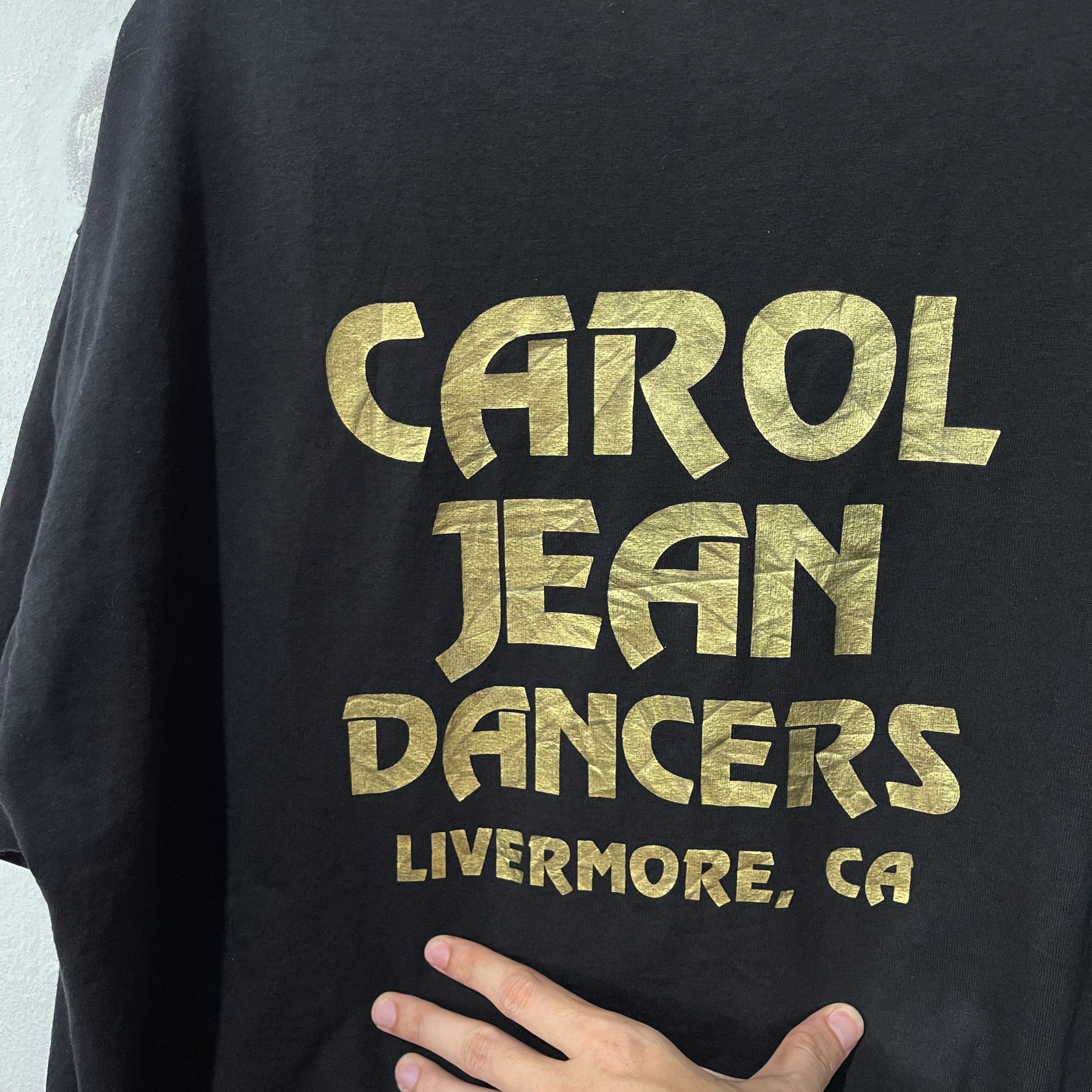 Vintage Vintage 90s Carol Jean Dancers T-Shirt Size US L / EU 52-54 / 3 - 4 Thumbnail