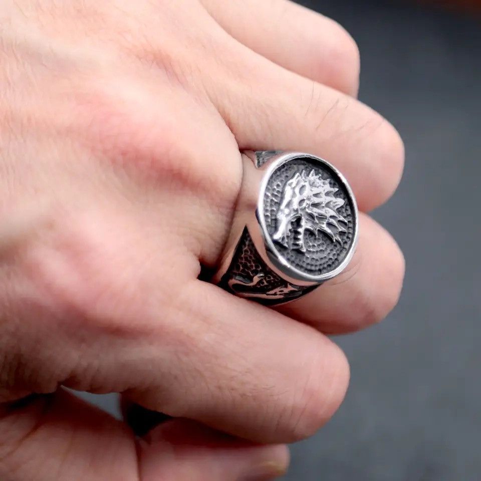 Jewelry × Vintage Vintage Wolf Ring Size ONE SIZE - 6 Thumbnail