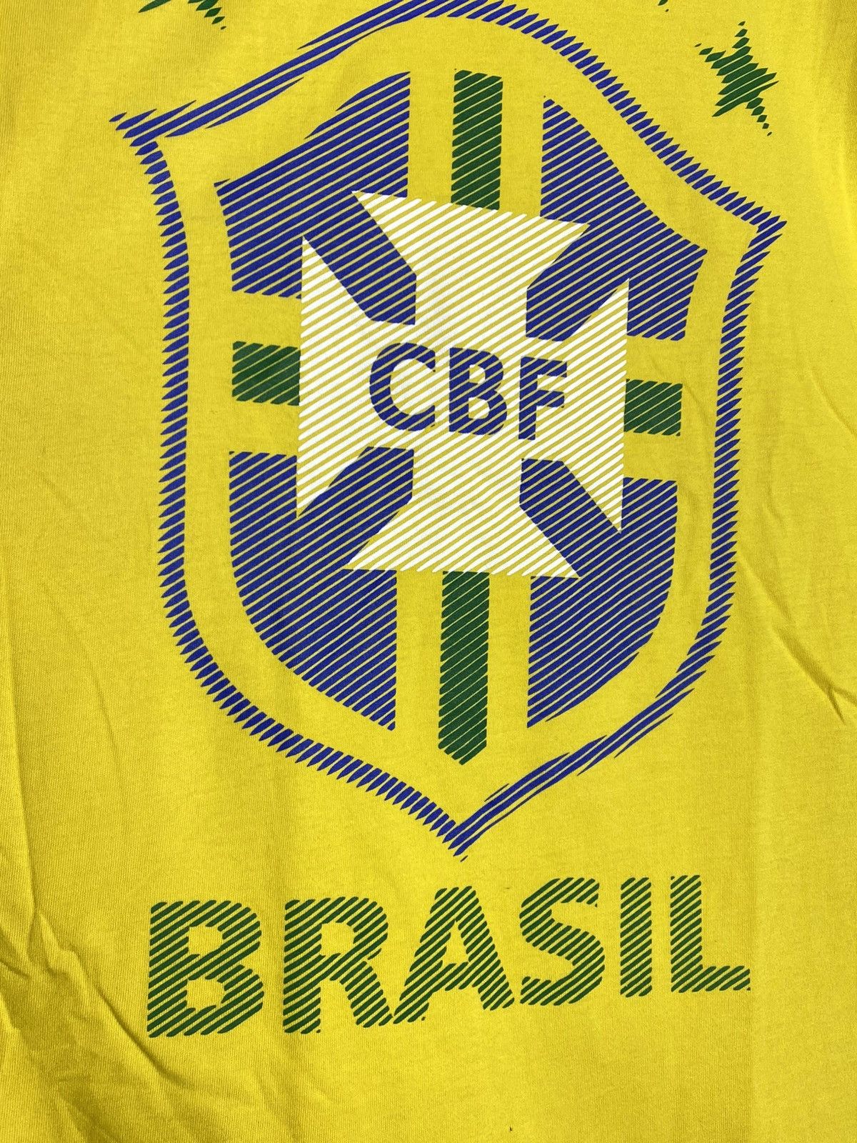 Nike 🔥 Y2K NIKE BRAZIL CBF WORLD CUP TEE RONALDINHO VIBES HYPE Size US XL / EU 56 / 4 - 4 Thumbnail