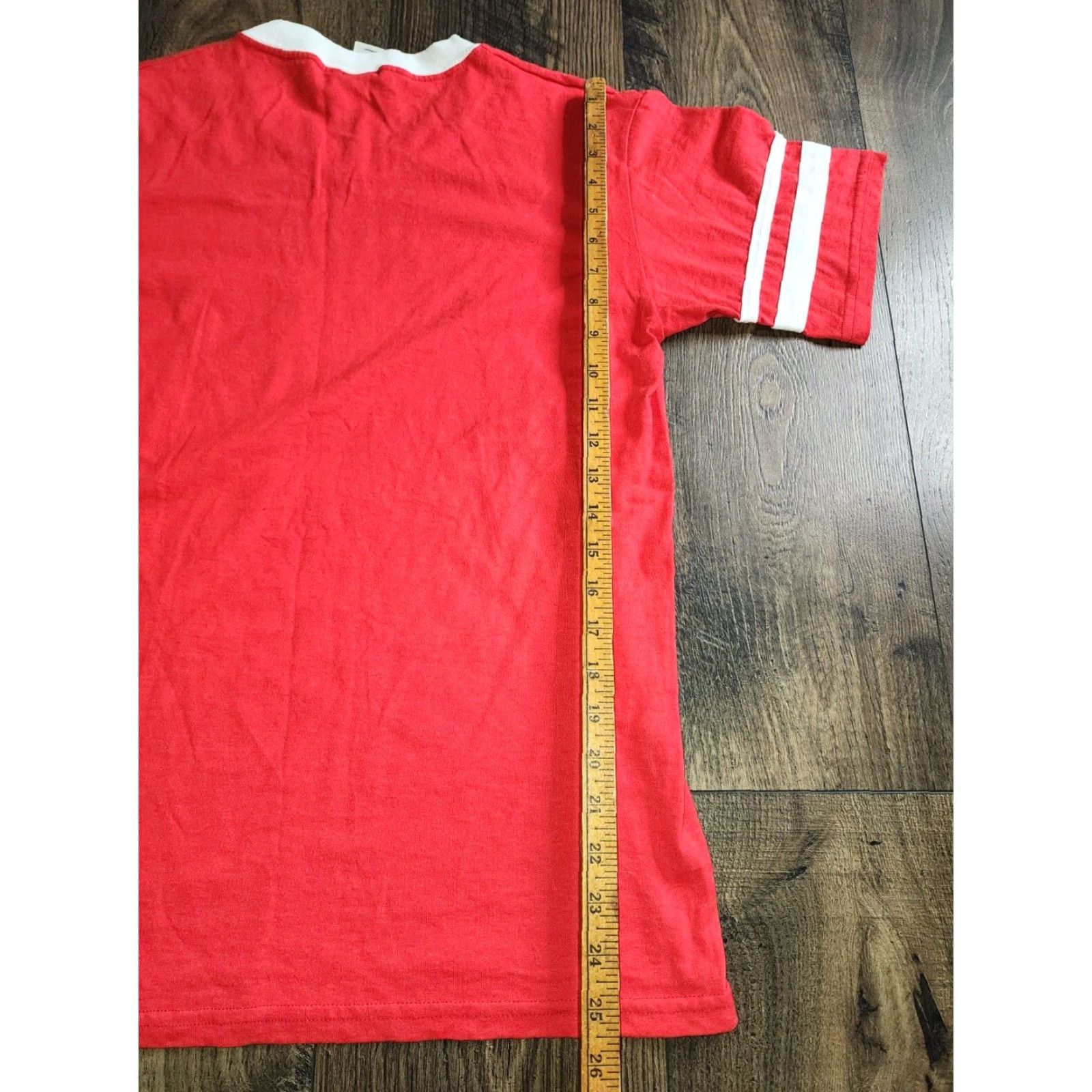 Augusta Sportswear VINTAGE Augusta Sportswear Coca Cola Football Red V-Neck Short Sleeve Mens T Shirt Size US M / EU 48-50 / 2 - 2 Thumbnail
