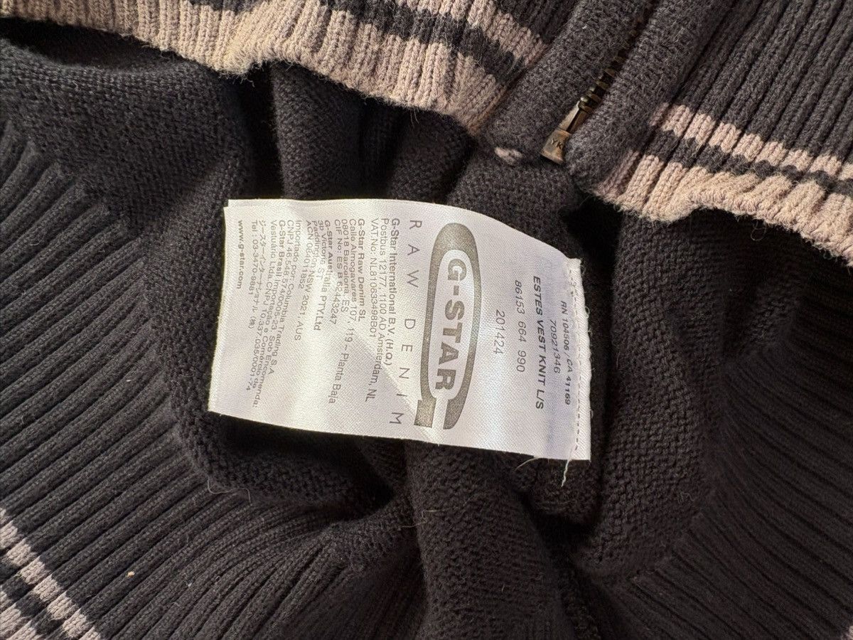 G-Star Vintage Y2K G-star knit zip up Size US L / EU 52-54 / 3 - 5 Thumbnail