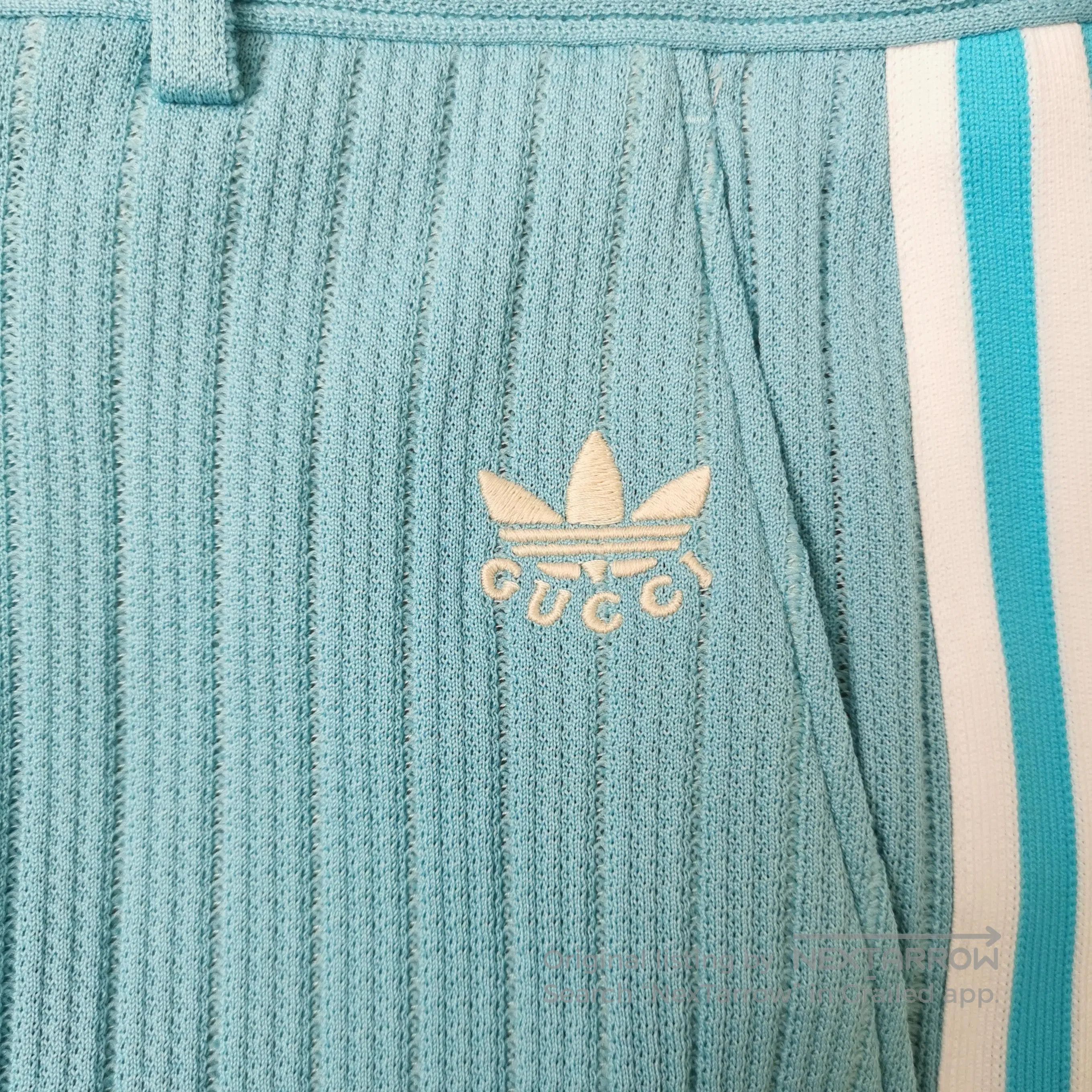 Gucci Gucci x Adidas Collaboration Logo Print Shorts. Size US 44 / EU 60 - 5 Thumbnail