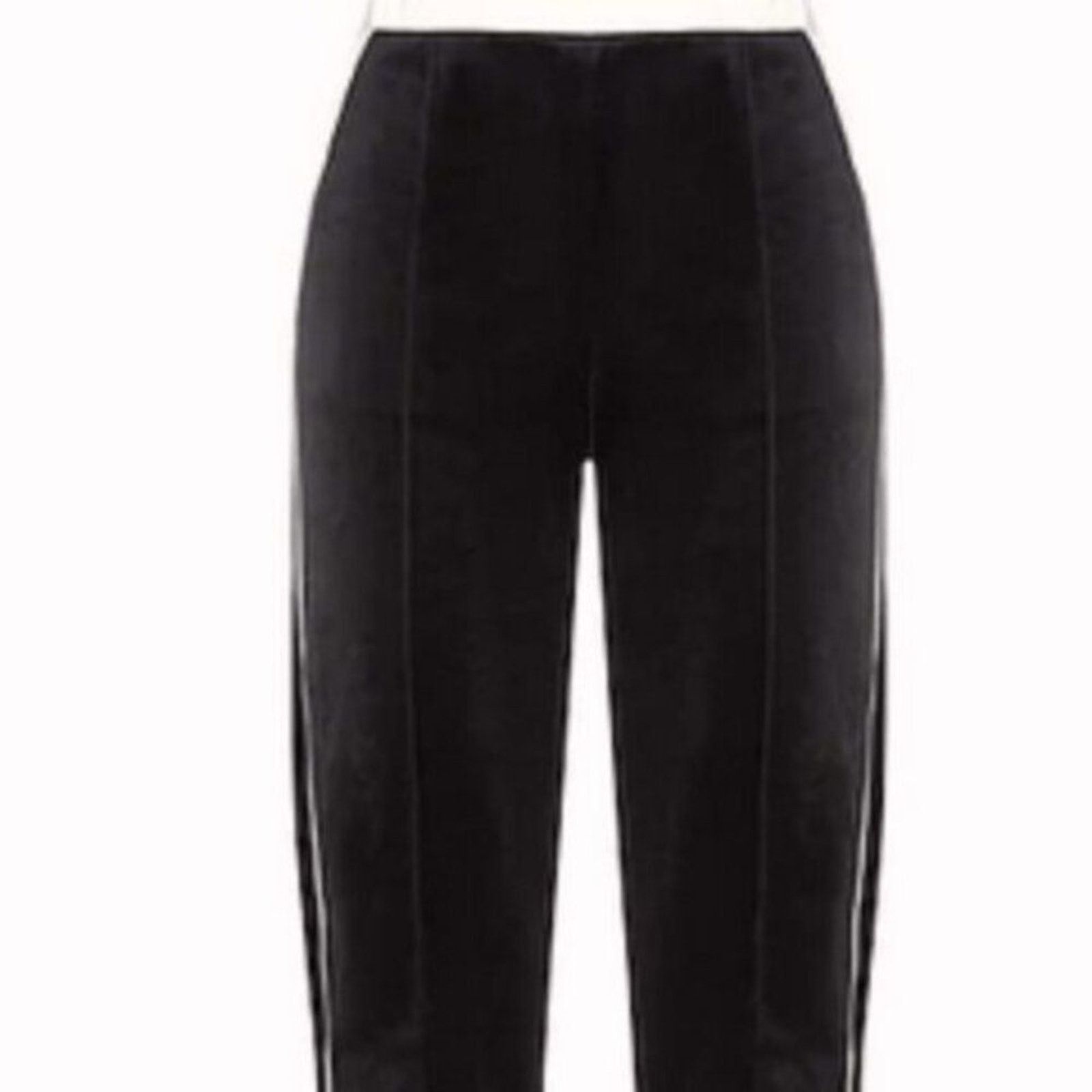 Emporio Armani Emporio Armani Velour Casual Pants Black size 10 Size 32" / US 10 / IT 46 - 2 Thumbnail