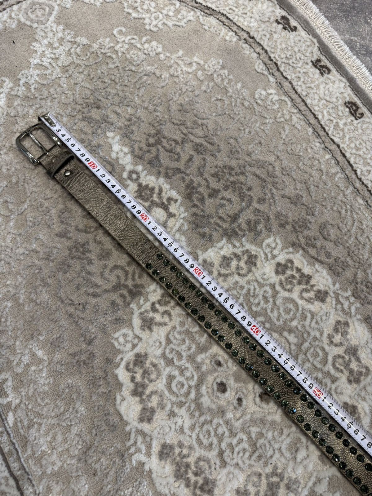 If Six Was Nine VTG Number Nine Y2K JAPANESE BELT GOTH PUNK RAVE KANYE STYLE Size ONE SIZE - 6 Thumbnail