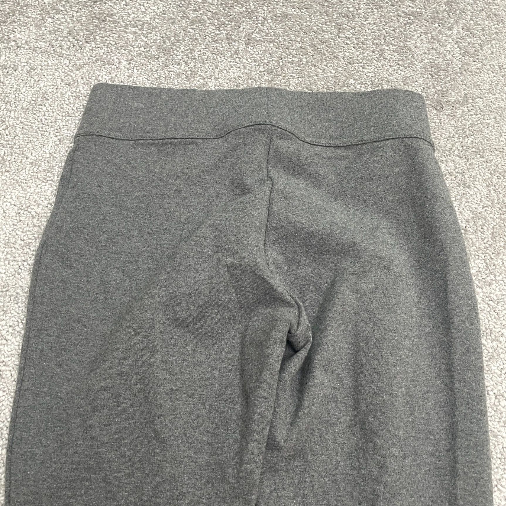Lands' End Lands' End Ankle Compression Leggings Womens XS Gray Cotton Stretch Active Size 26" / US 2 / IT 38 - 3 Thumbnail