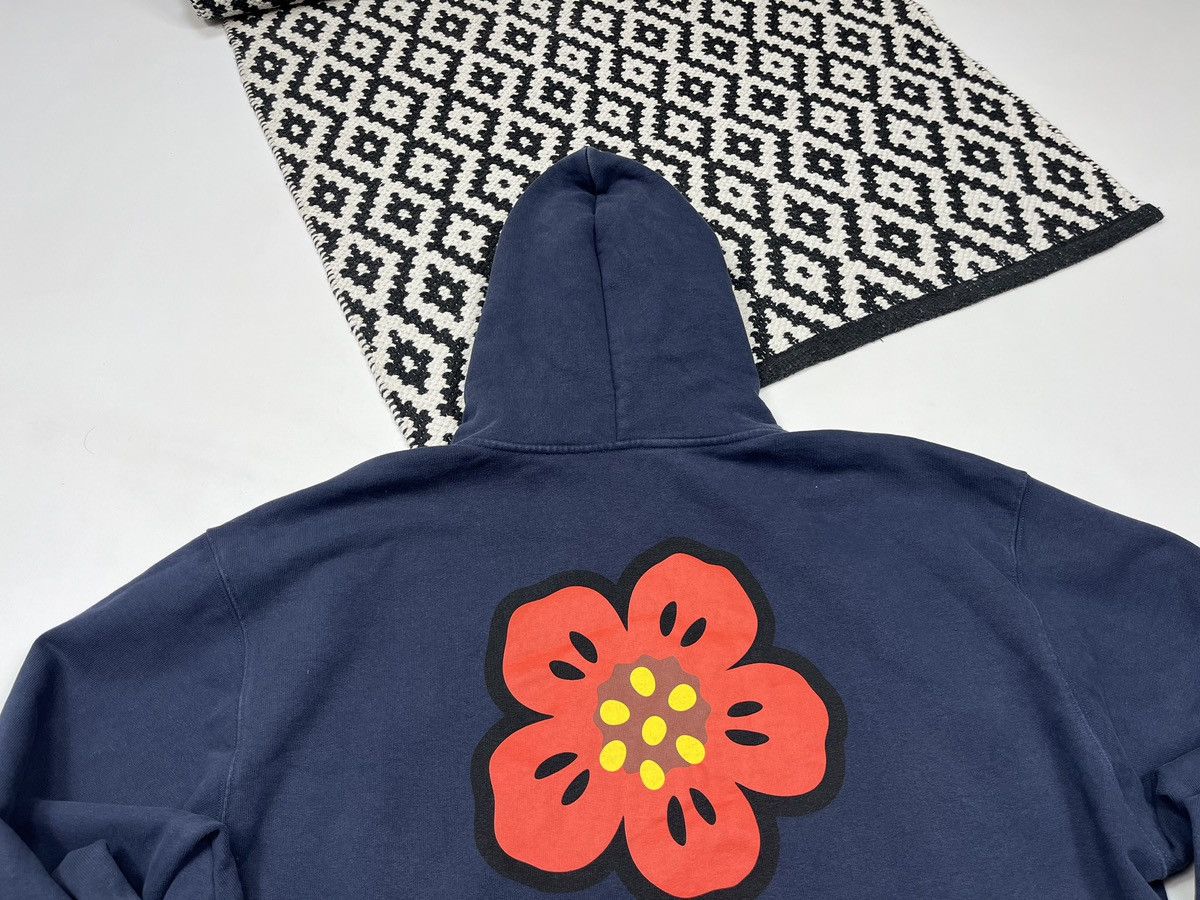 Kenzo Kenzo Paris Boke Flower Nigo Era Oversized Hoodie Logo Blue Size US M / EU 48-50 / 2 - 10 Thumbnail