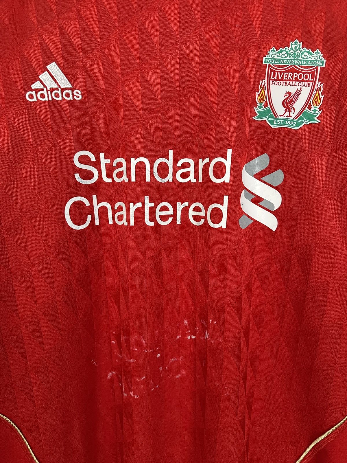 Adidas LIVERPOOL FC 2010-2012 Home Football Shirt Adidas Jersey XL Size US XL / EU 56 / 4 - 3 Thumbnail