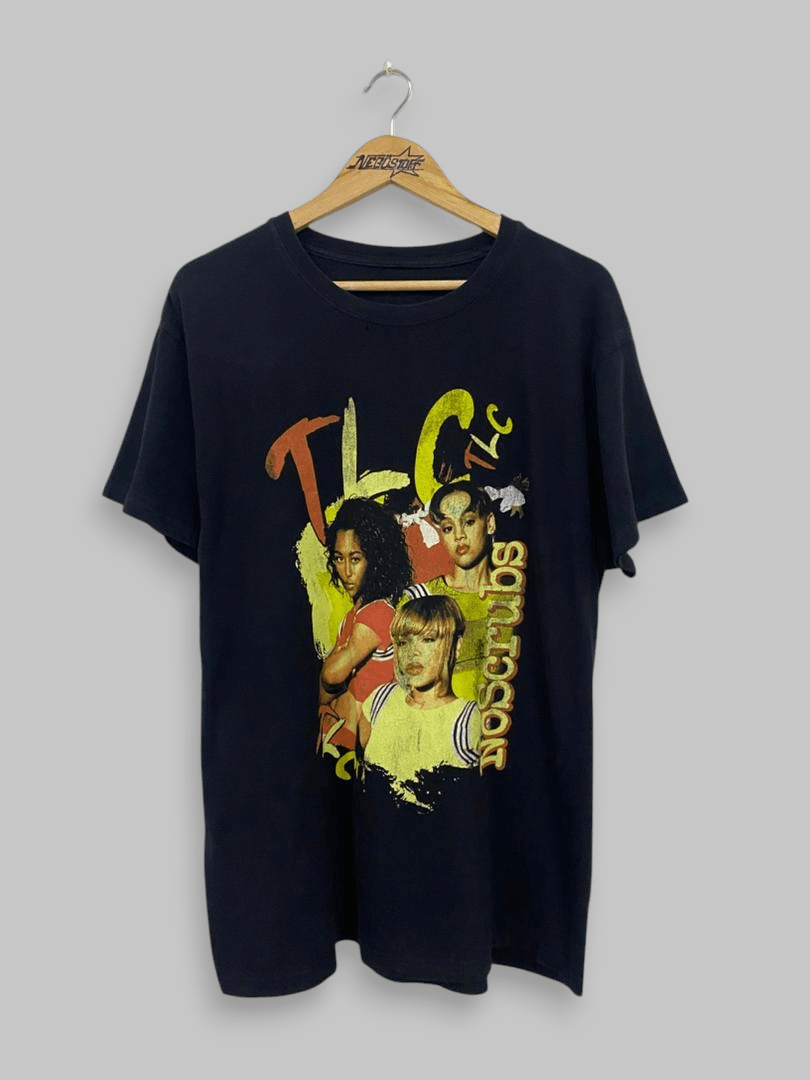 Rap Tees VTG TLC female group rap tees Size US XL / EU 56 / 4 - 1 Thumbnail