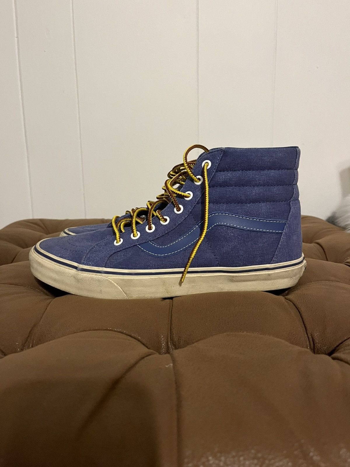 Vans Vans Washed Navy Size US 10.5 / EU 43-44 - 4 Thumbnail