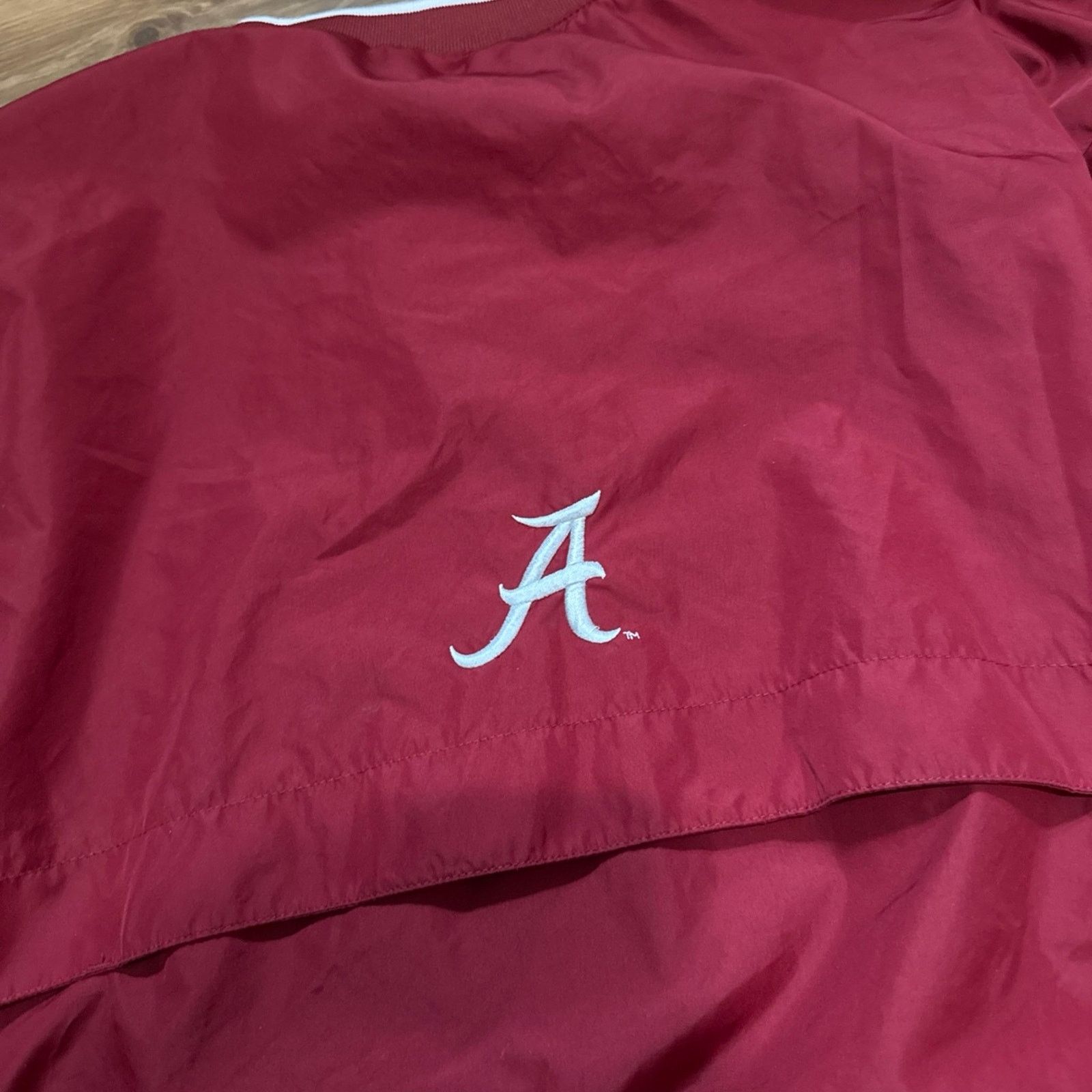 Nike 90s Nike Team Alabama Crimson Tide Clima Fit Windbreaker Size US L / EU 52-54 / 3 - 8 Thumbnail