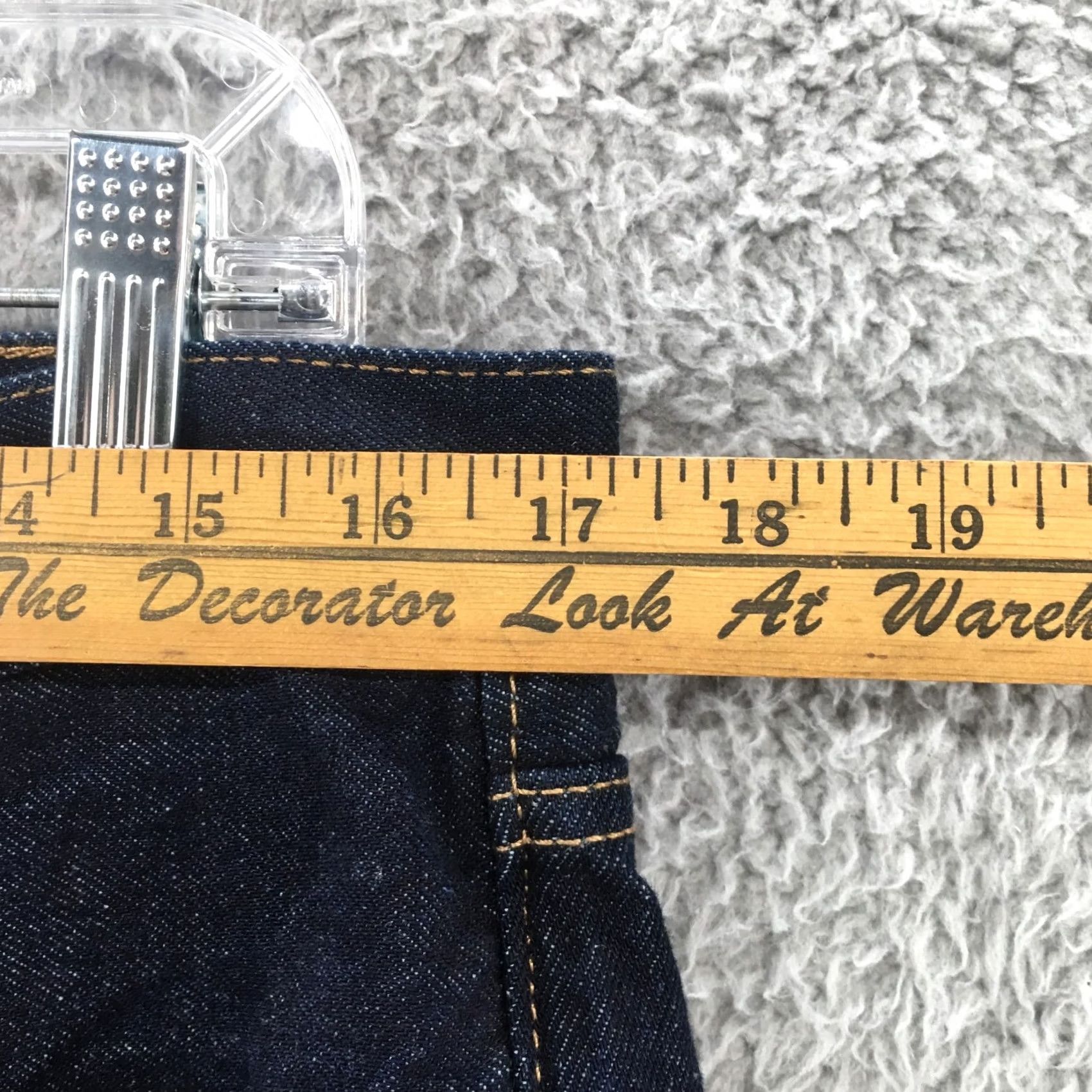 Old Navy Old Navy Jeans Womens 8 Petite Slouchy Taper Blue Dark Wash 34x23.5 Regular 100% Cotton Jeans Size 30" / US 8 / IT 44 - 5 Thumbnail