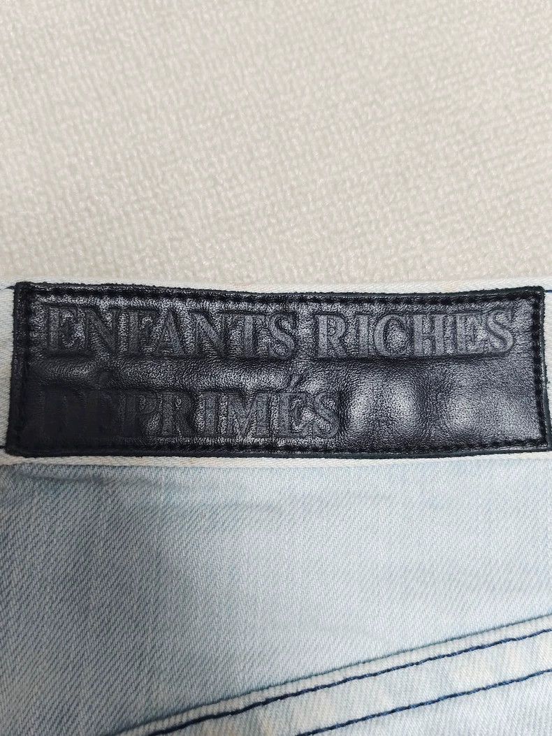 Enfants Riches Deprimes Enfants Riches Deprimes Slogan Leather Destroy Light Blue J Size US 31 - 4 Thumbnail