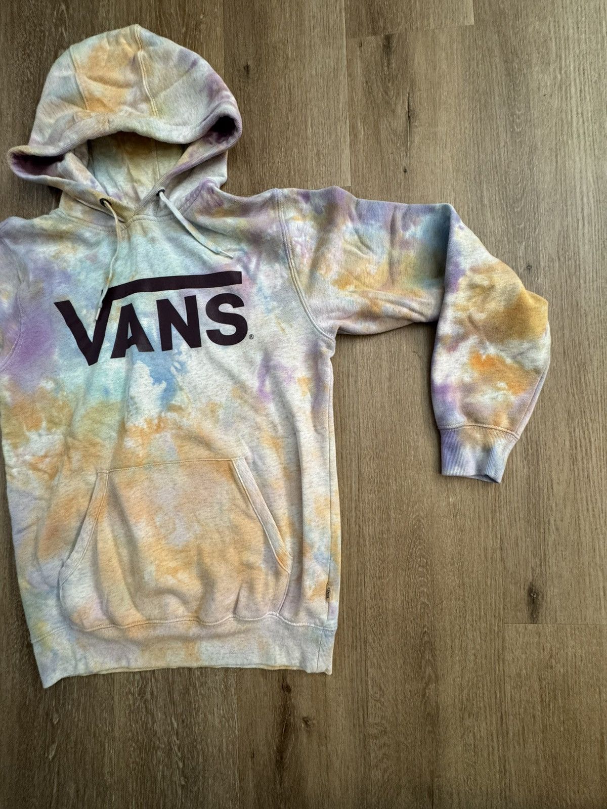 Vans Swirl Tie Dye Pullover Hoodie Size US M / EU 48-50 / 2 - 6 Thumbnail