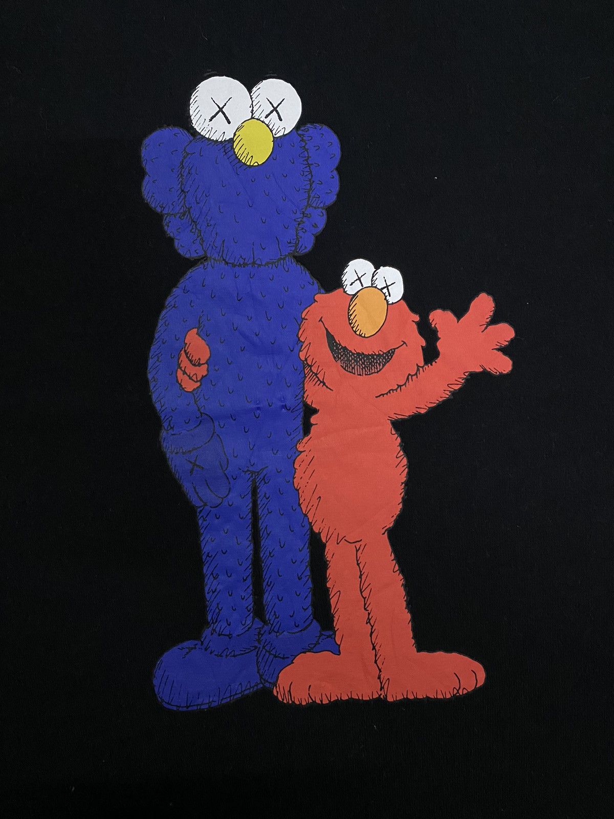 Kaws × Uniqlo KAWS X SESAME STREET T-shirt Size US M / EU 48-50 / 2 - 4 Thumbnail