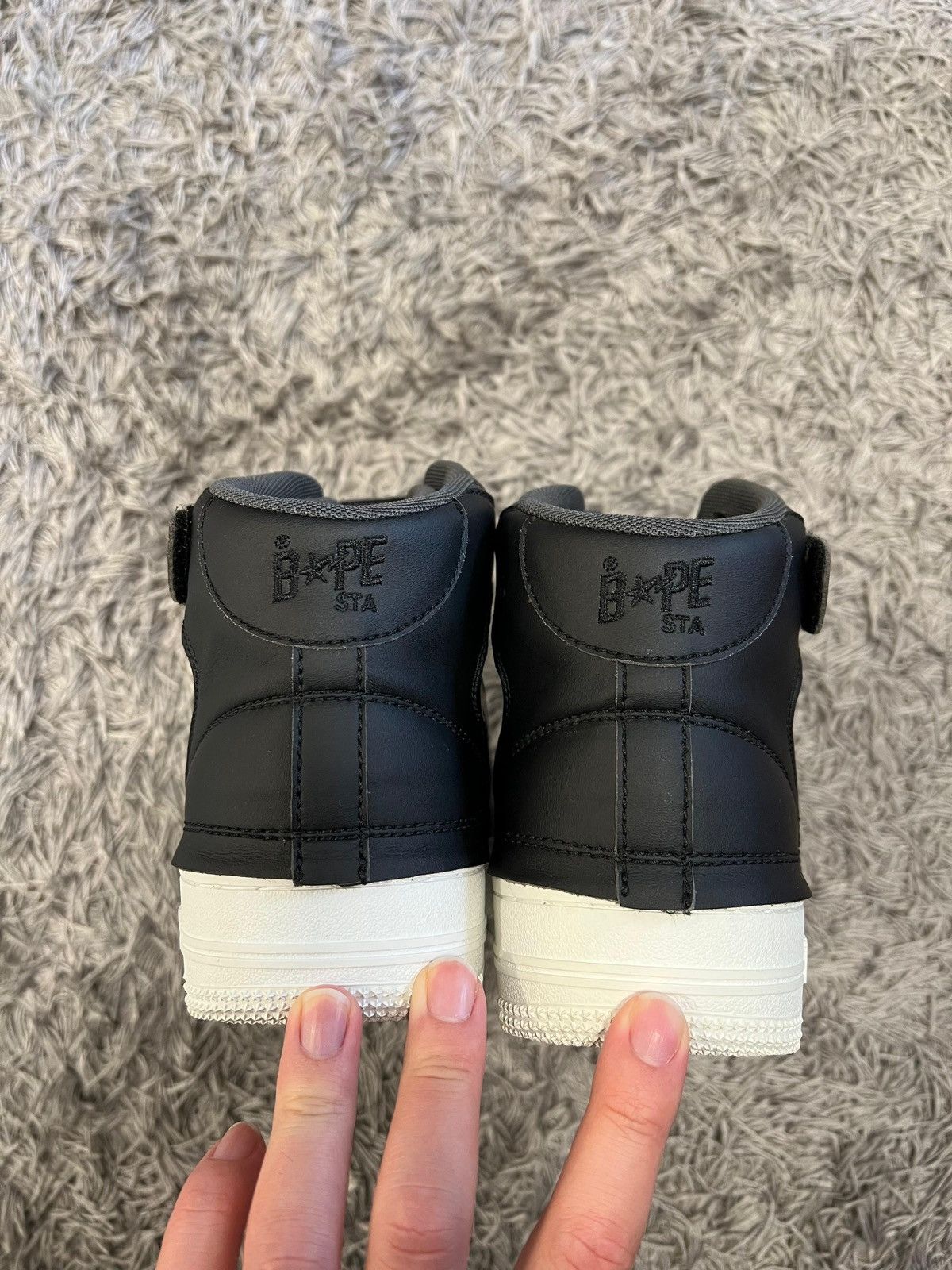 Bape A Bating ape high Bape Sta Size US 8.5 / EU 41-42 - 4 Thumbnail