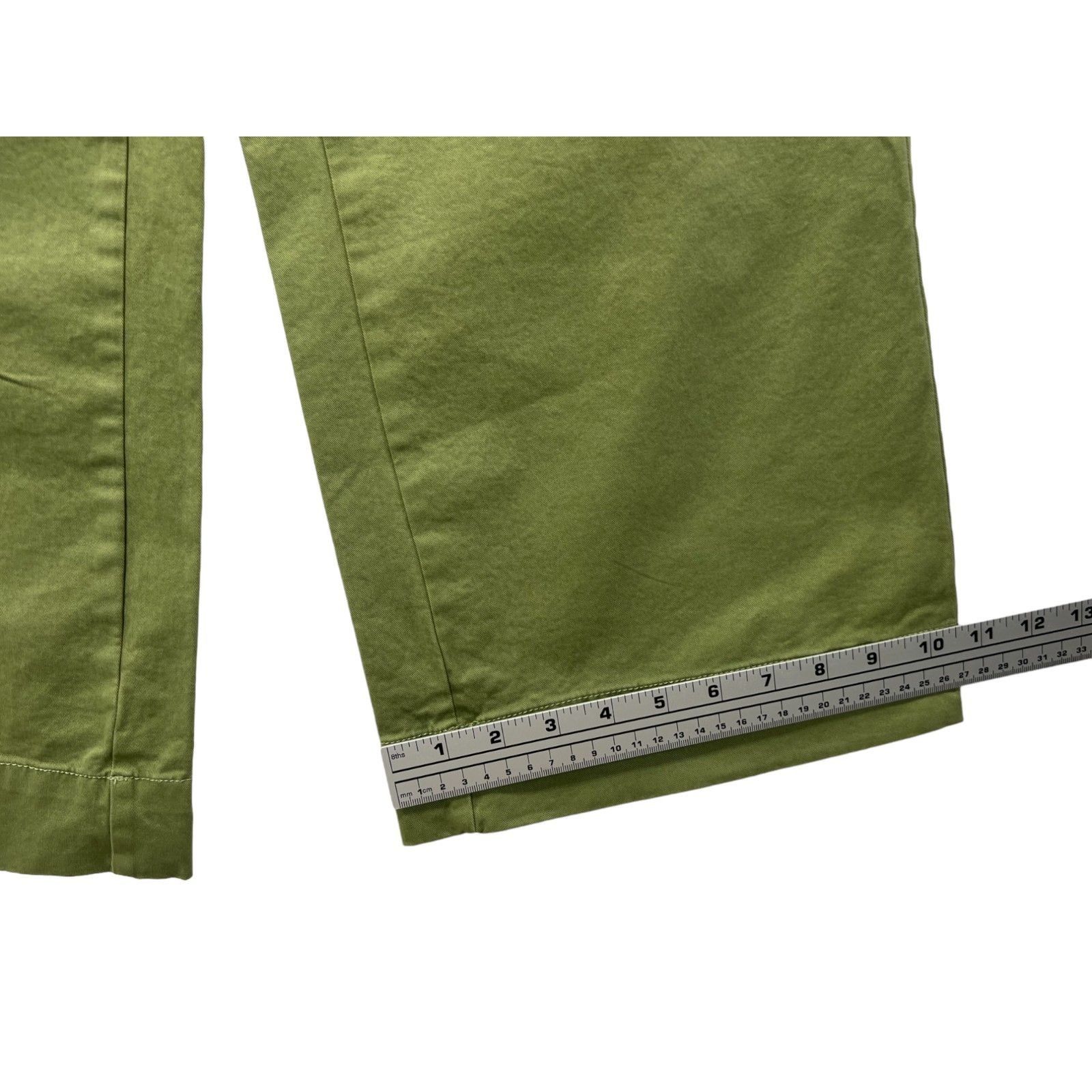 Other Free Assembly - Women's Wide Leg Chino Pants - Green - 4 Size 27" / US 4 / IT 40 - 9 Thumbnail