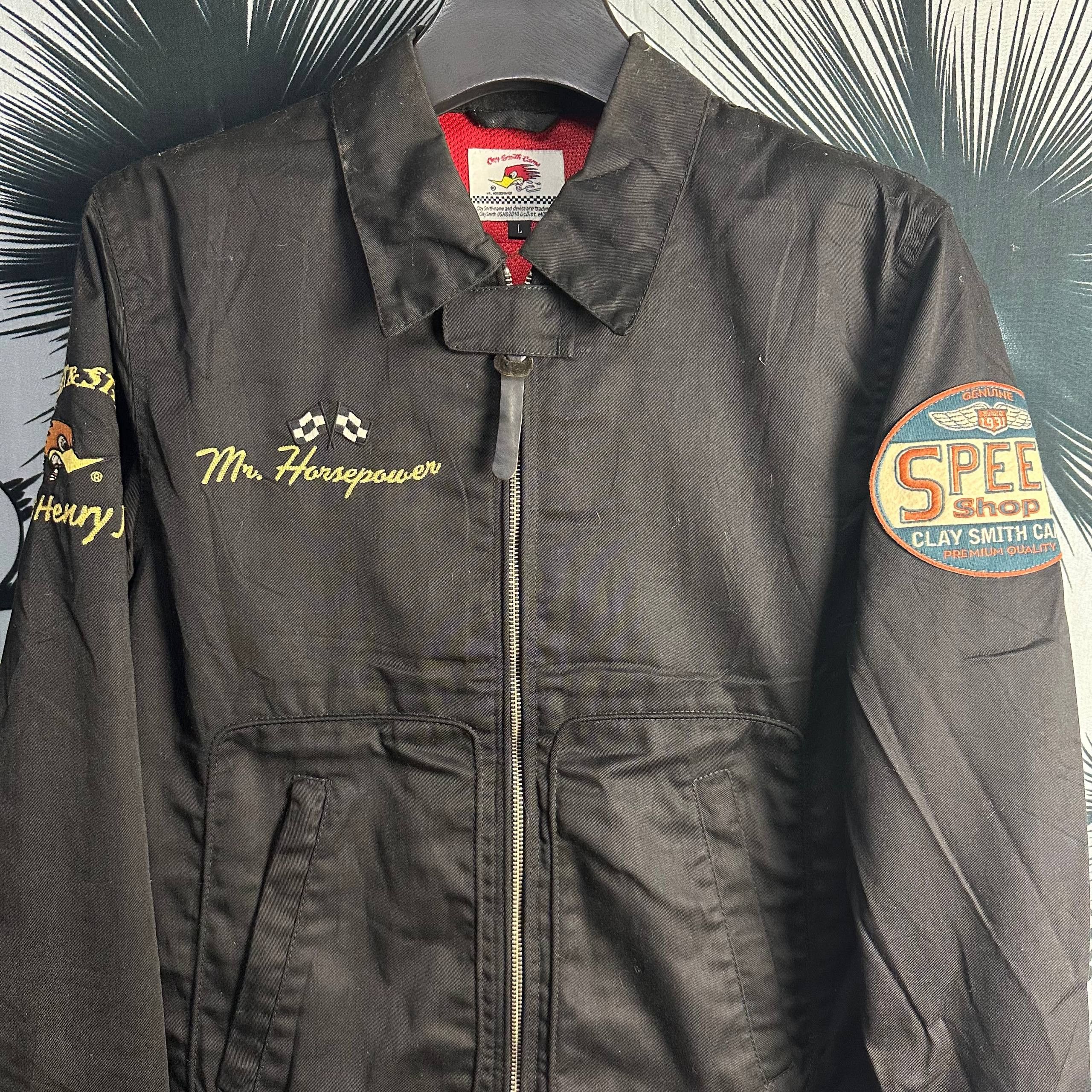 Vintage *RARE* Vintage Clay Smith Cams Racing Jacket Size US L / EU 52-54 / 3 - 3 Thumbnail
