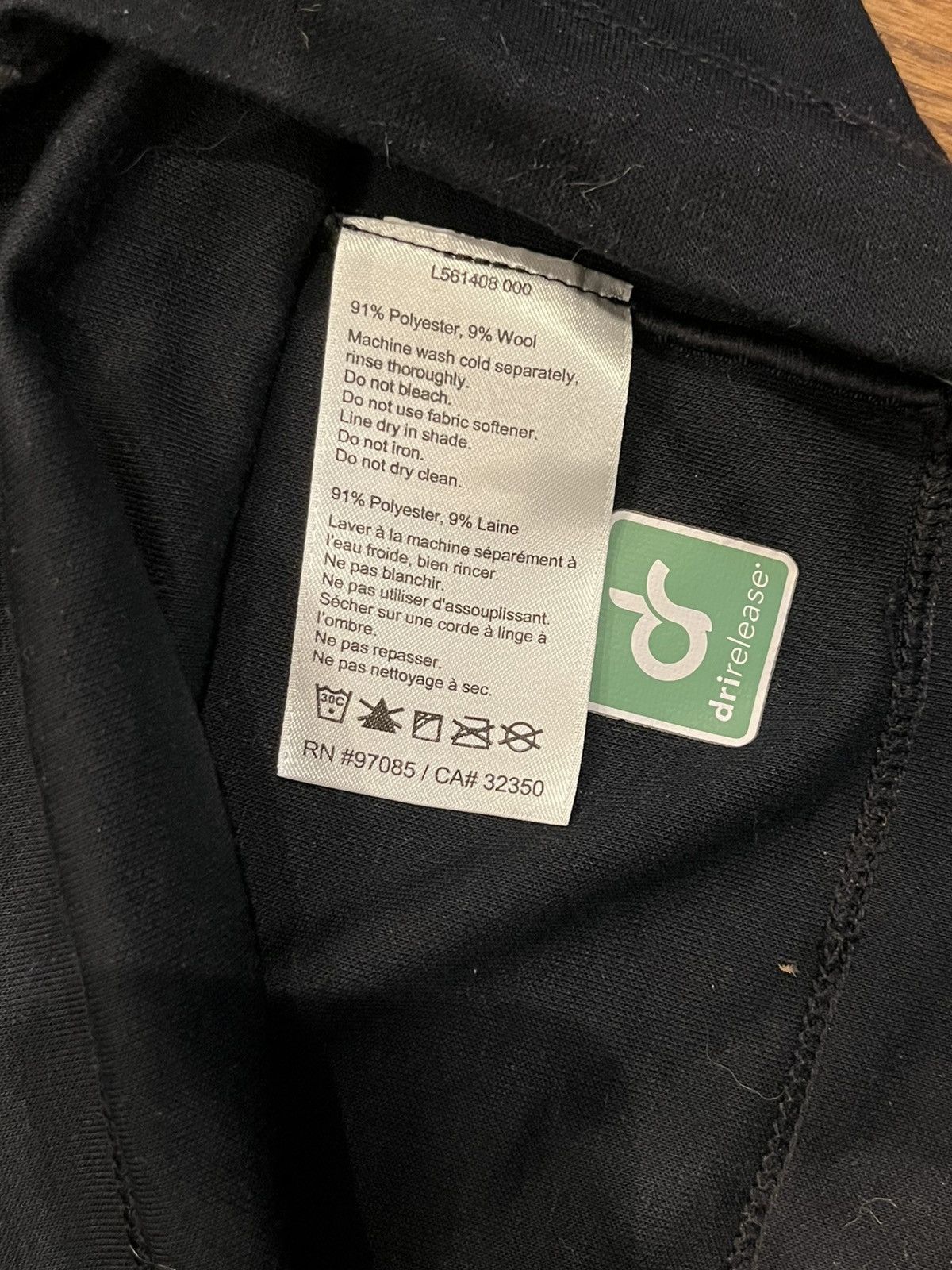 Outdoor Research Outdoor Research Black/Grey Wool Quarter-Zip Men’s Small Size US S / EU 44-46 / 1 - 3 Thumbnail