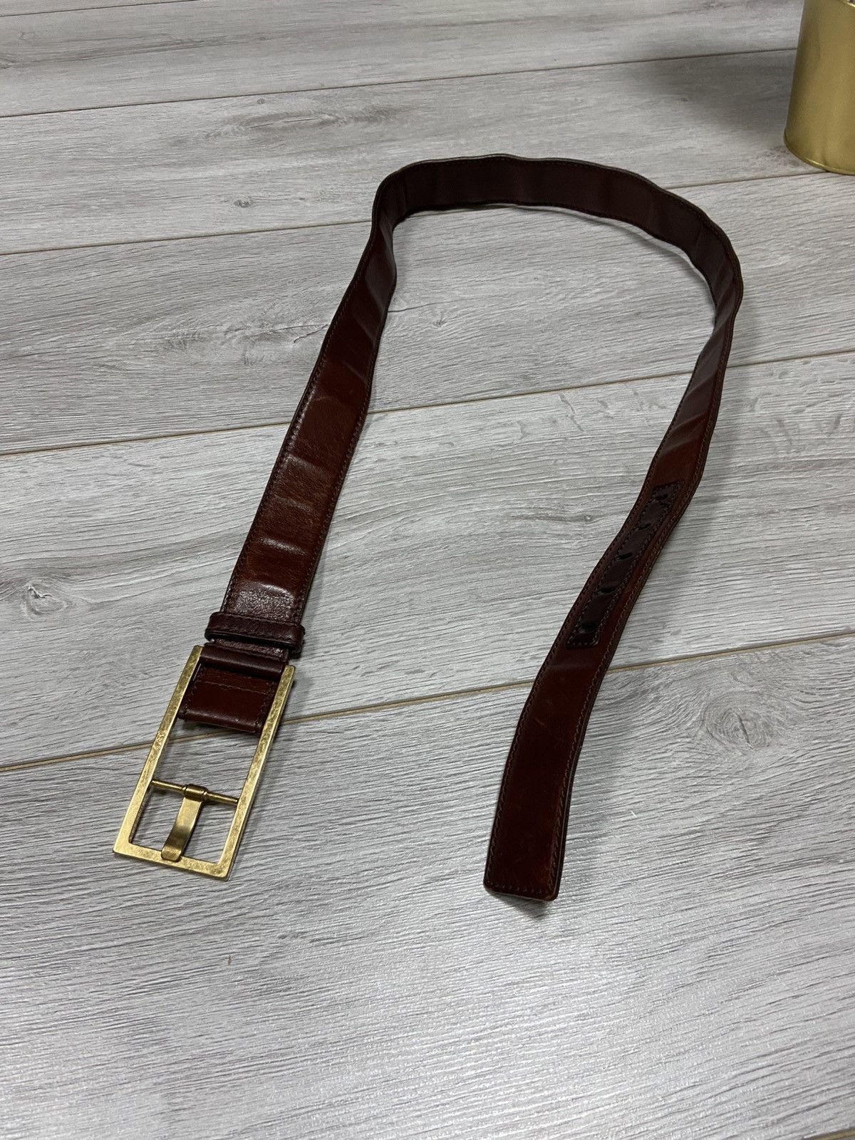 Dolce & Gabbana × Vintage Dolce&gabbana leather D&G vintage belt metal buckle Size ONE SIZE - 1 Thumbnail