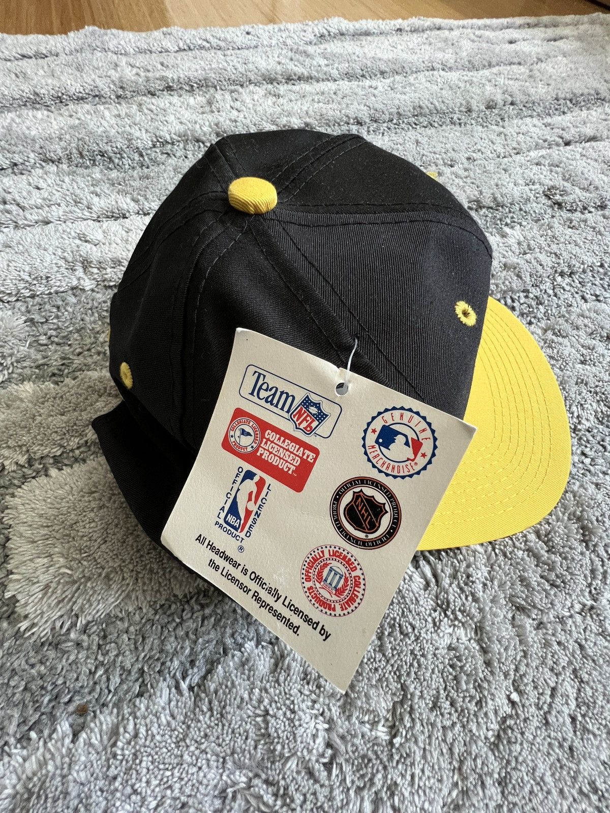 Logo 7 Vintage steelers snapback hat Size ONE SIZE - 1 Thumbnail