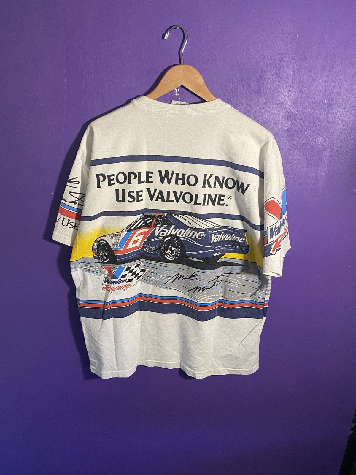 NASCAR × Vintage Vintage 1993 NASCAR Mark Martin AOP t-shirt Size US L / EU 52-54 / 3 - 2 Thumbnail