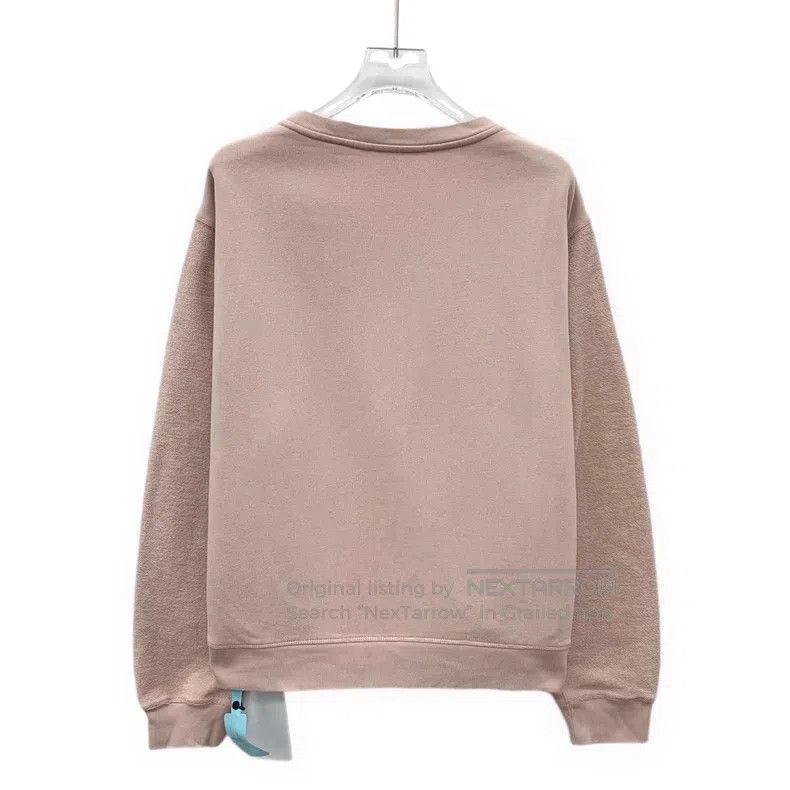 Loewe Loewe Light Pink Logo Embroidered Cotton Long Sleeve Sweat Size M / US 6-8 / IT 42-44 - 2 Thumbnail