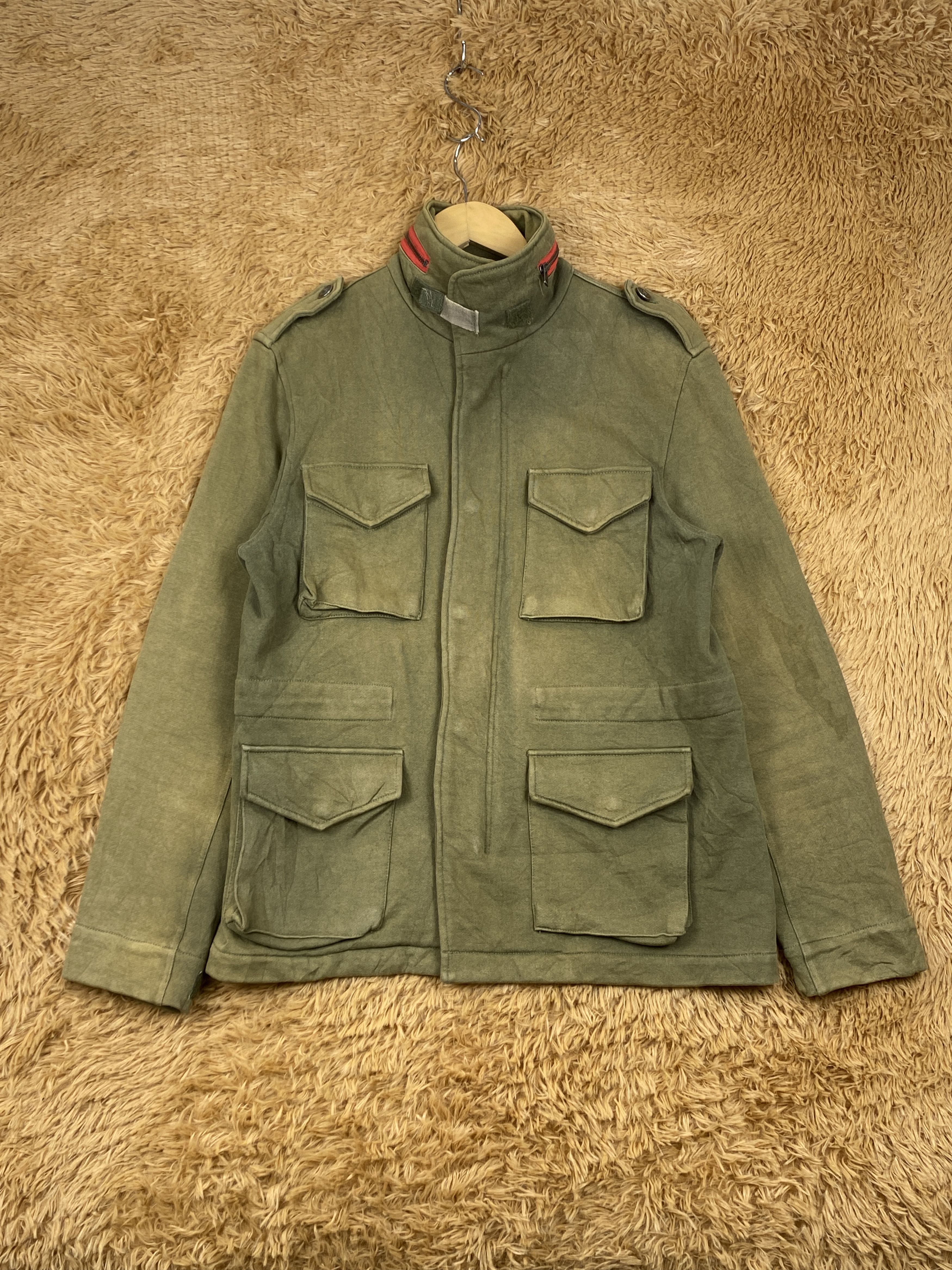 Japanese Brand Vintage FamousCrap Rugged Zip Up Utility Jacket J1730 Size US S / EU 44-46 / 1 - 1 Thumbnail
