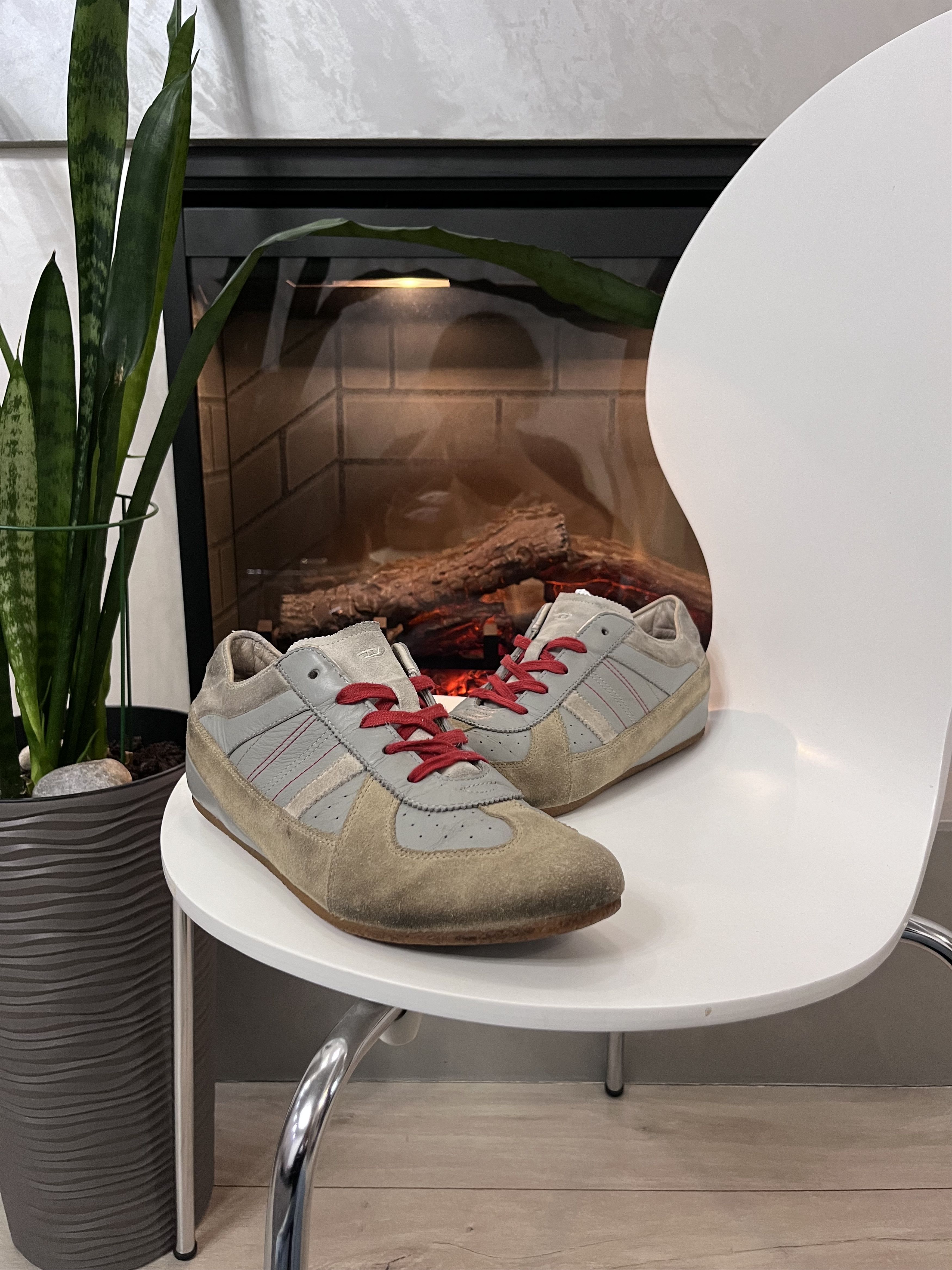 Diesel 🔥90'S DIESEL MILITARY ARCHIVE Y2K SNEAKERS MARGIELA VIBE Size US 7 / EU 40 - 13 Thumbnail
