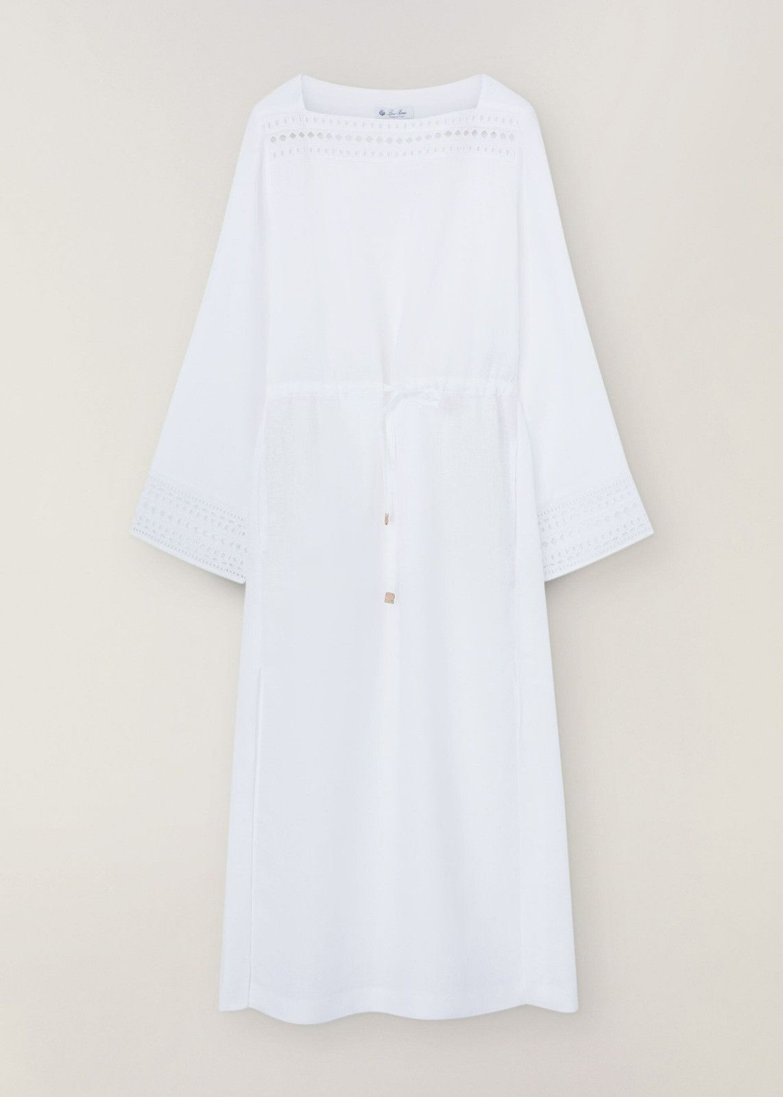 Loro Piana o1srvl11e0424 Dress in White Size S / US 4 / IT 40 - 1 Thumbnail