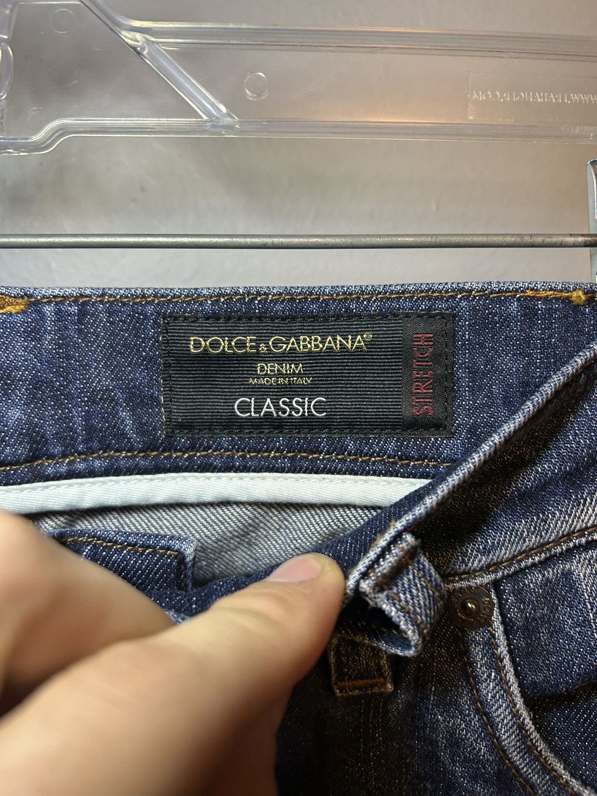 Dolce & Gabbana Vintage Dolce and Gabbana distressed slim skinny jeans Size US 34 / EU 50 - 3 Thumbnail