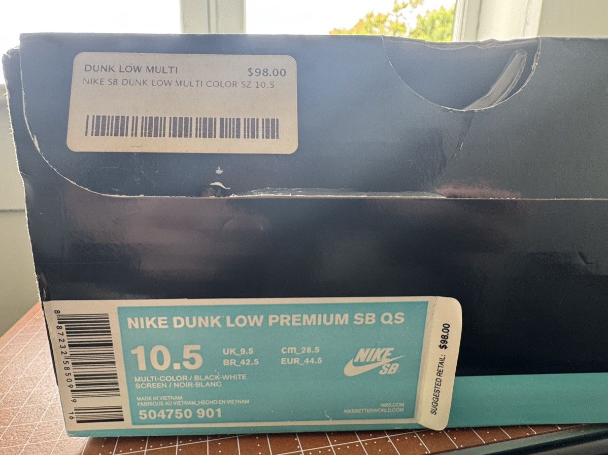 Nike Nike SB Dunk Low Hackey Sack Size US 10.5 / EU 43-44 - 7 Thumbnail