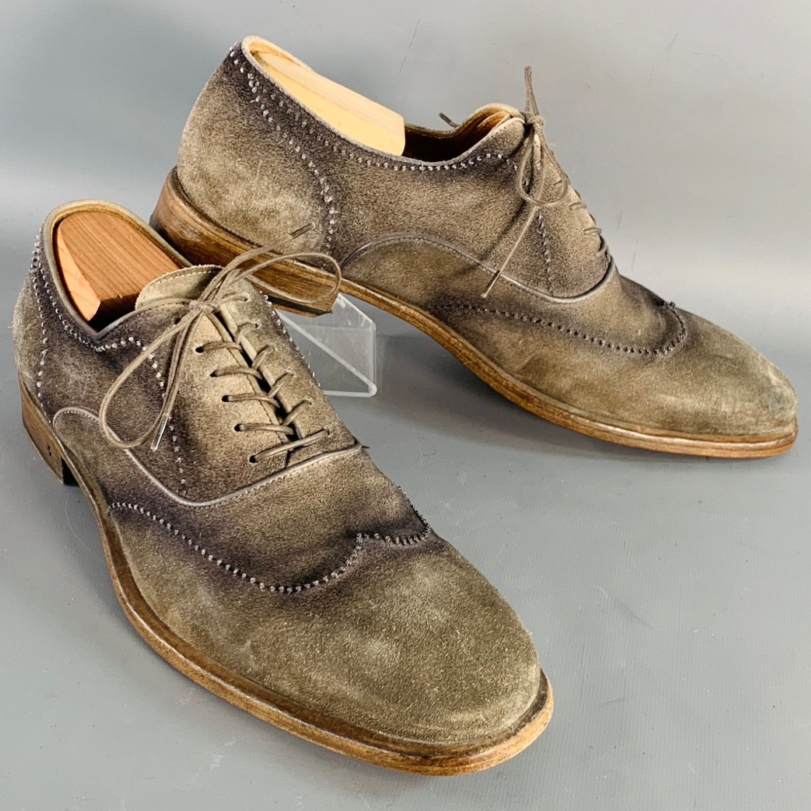 John Varvatos John Varvatos Sid Buck Saddle Oxford Dress  display picture 3