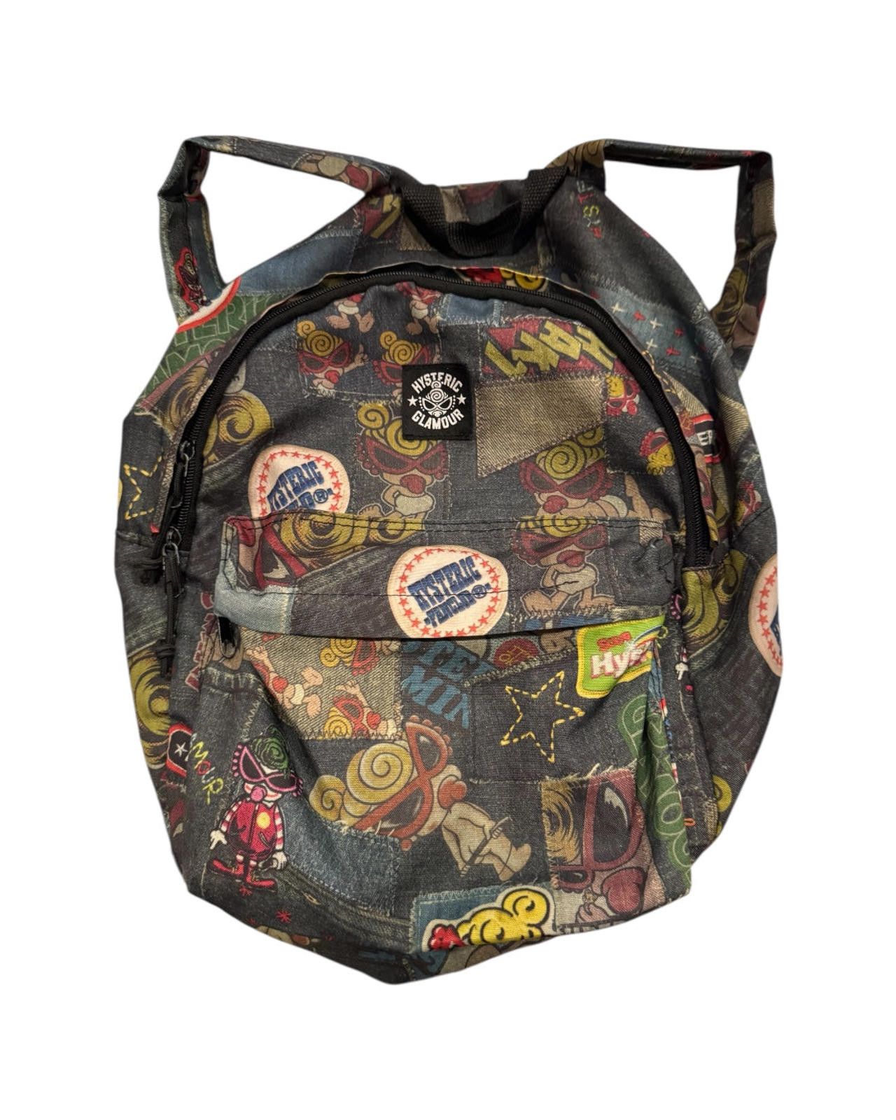 Hysteric Glamour Hysteric Mini Denim Print Backpack Size ONE SIZE - 1 Thumbnail