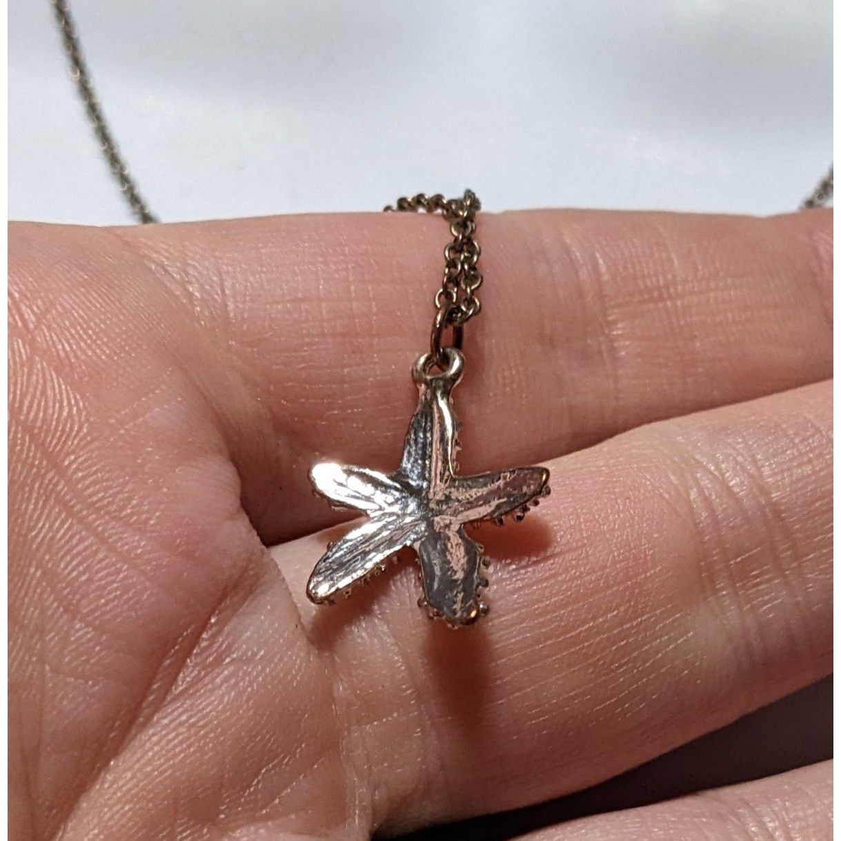 Other Minimalist Silver Starfish Necklace Size ONE SIZE - 10 Thumbnail