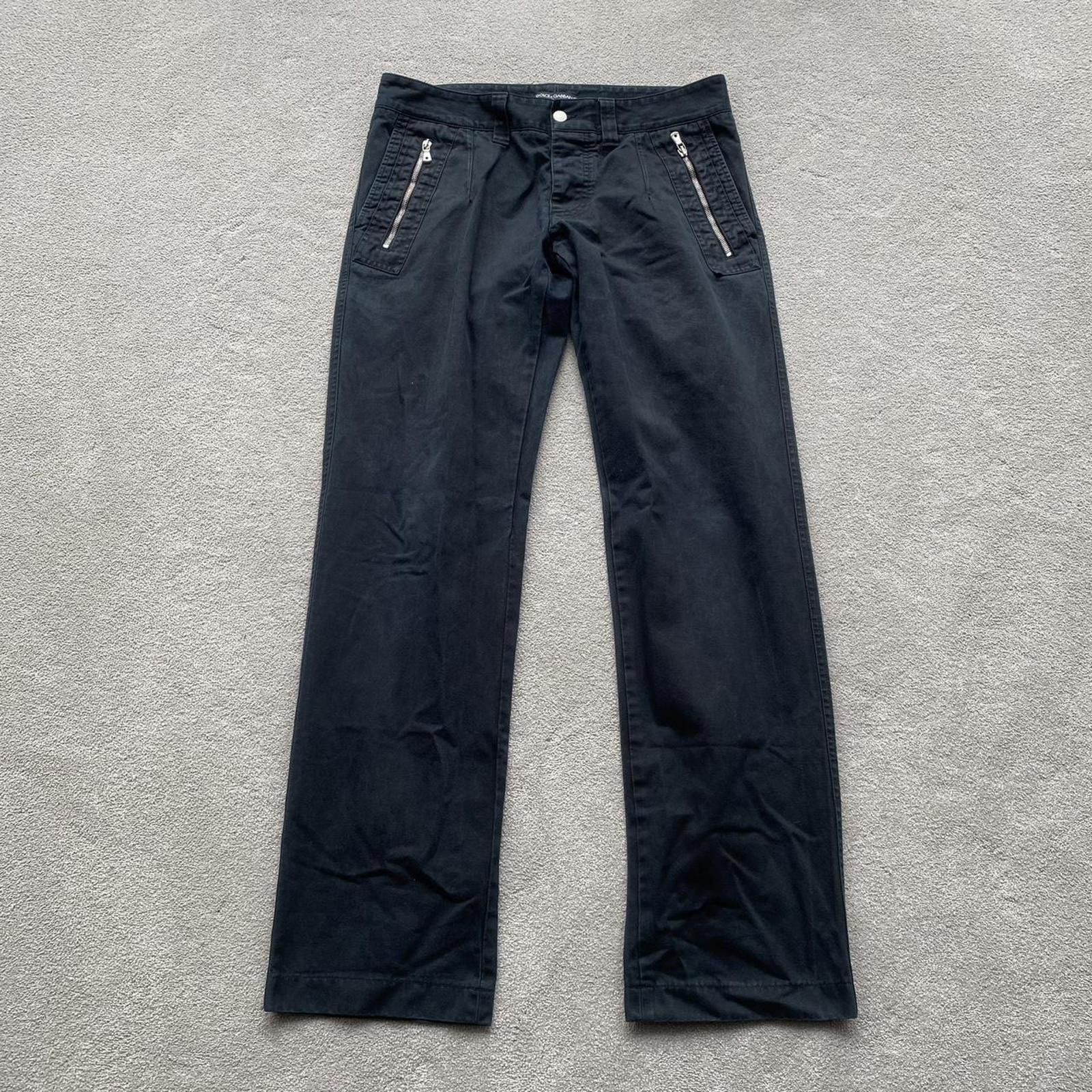 Dolce & Gabbana Dolce & Gabbana Zipped Utility Technical Cargo Trousers. Size US 34 / EU 50 - 1 Thumbnail