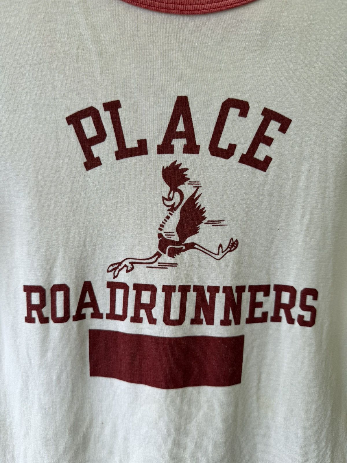 Vintage Vintage 80s/90s "PLACE ROADRUNNERS" Pearl Divers Ringer Tee Size US S / EU 44-46 / 1 - 4 Thumbnail