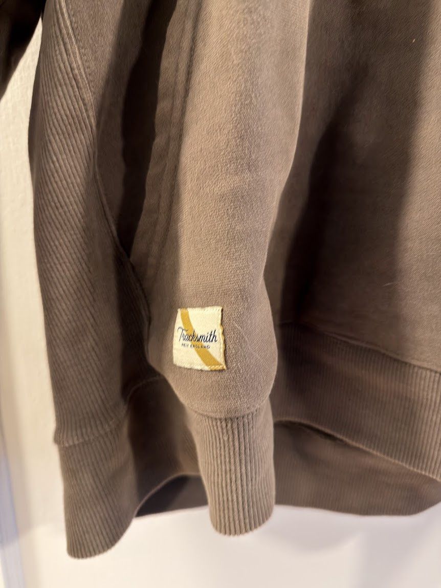 Tracksmith New England Tracksmith Brown Trackhouse Hoodie - Size L Size US L / EU 52-54 / 3 - 2 Thumbnail