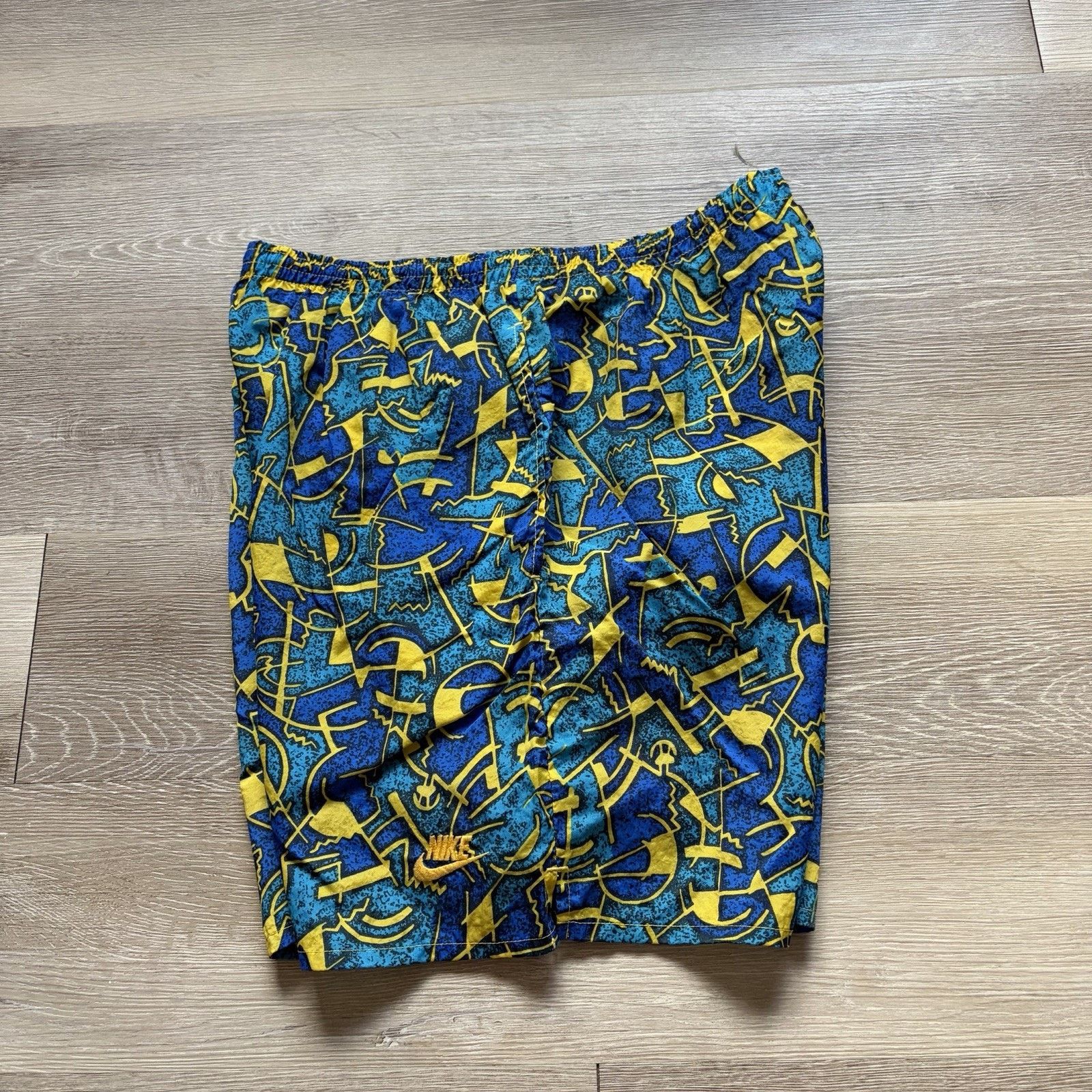 Nike Vintage 90s Nike Nylon Swim Shorts Medium Lined Trunks ACG Size US 32 / EU 48 - 5 Thumbnail