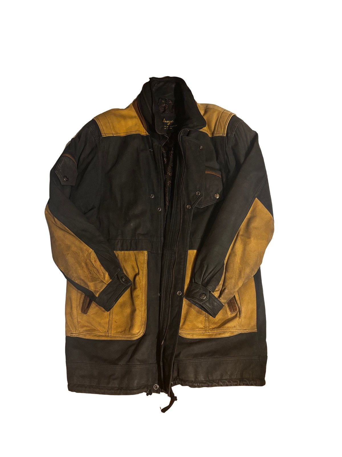 Other Men’s vintage genuine leather Jacket.mj4040 Size US L / EU 52-54 / 3 - 9 Thumbnail