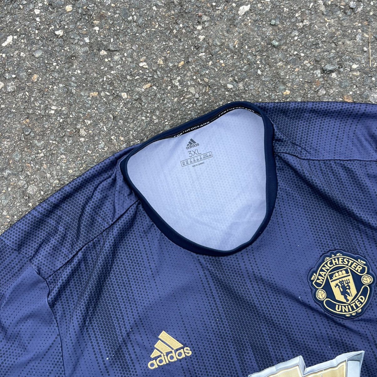 Adidas Adidas Parley Manchester United Jersey 2018-19 Third Kit Size US XXL / EU 58 / 5 - 5 Thumbnail