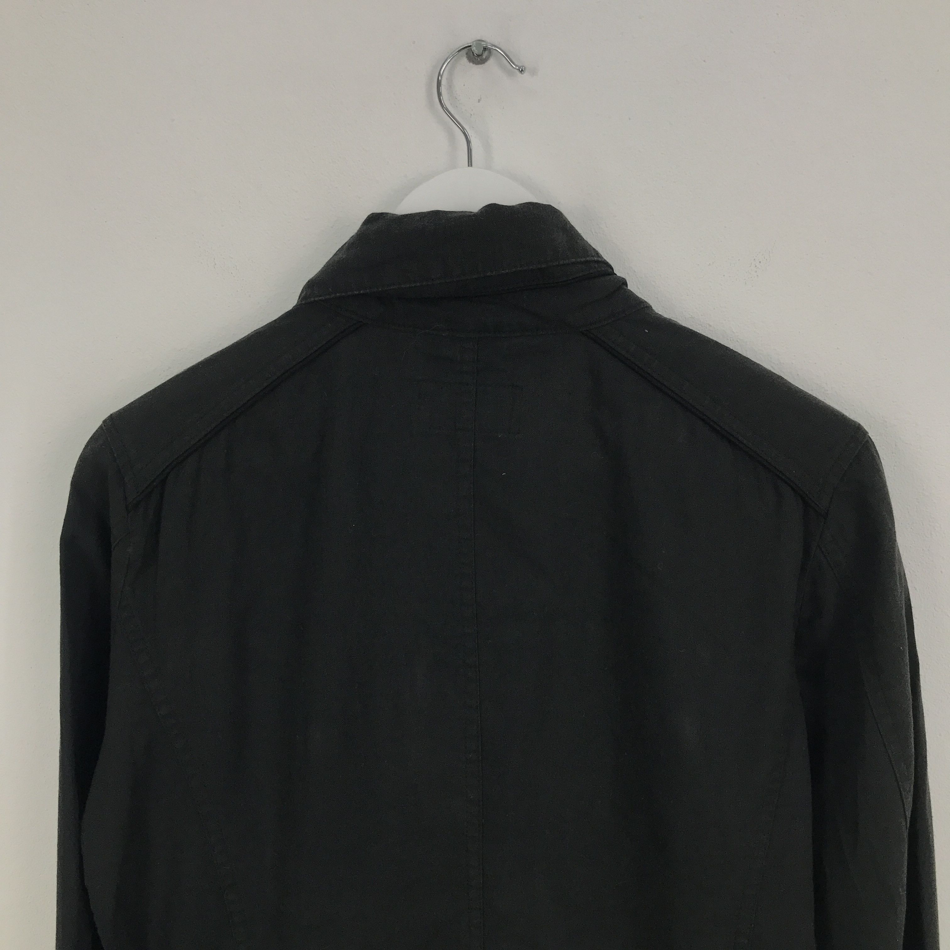 Japanese Brand × Mossimo Rare🔥Mossimo Black Biker style Punk zipper jacket Size US L / EU 52-54 / 3 - 4 Thumbnail